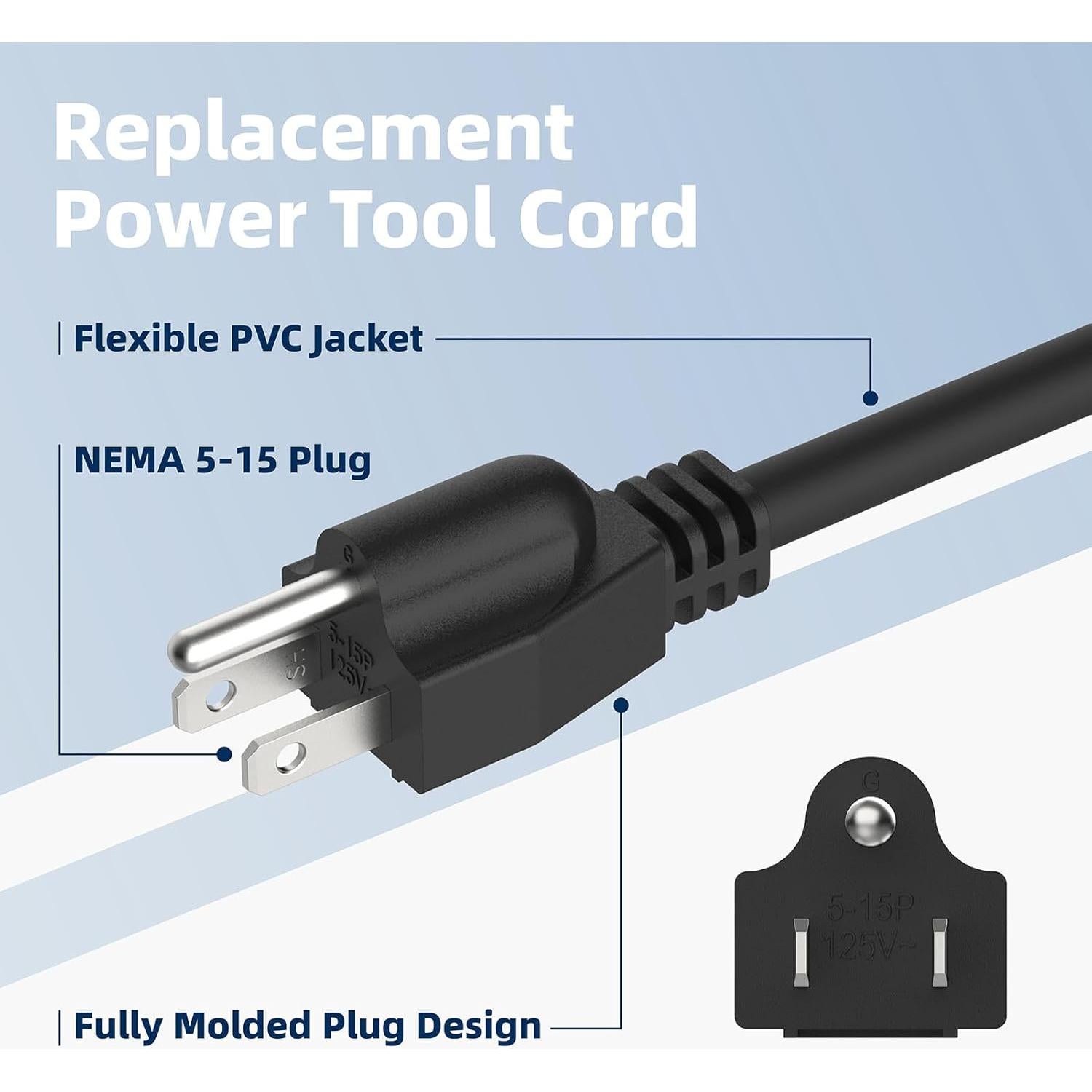 Cable de Reemplazo Makita 565056-5 para Herramientas Eléctricas