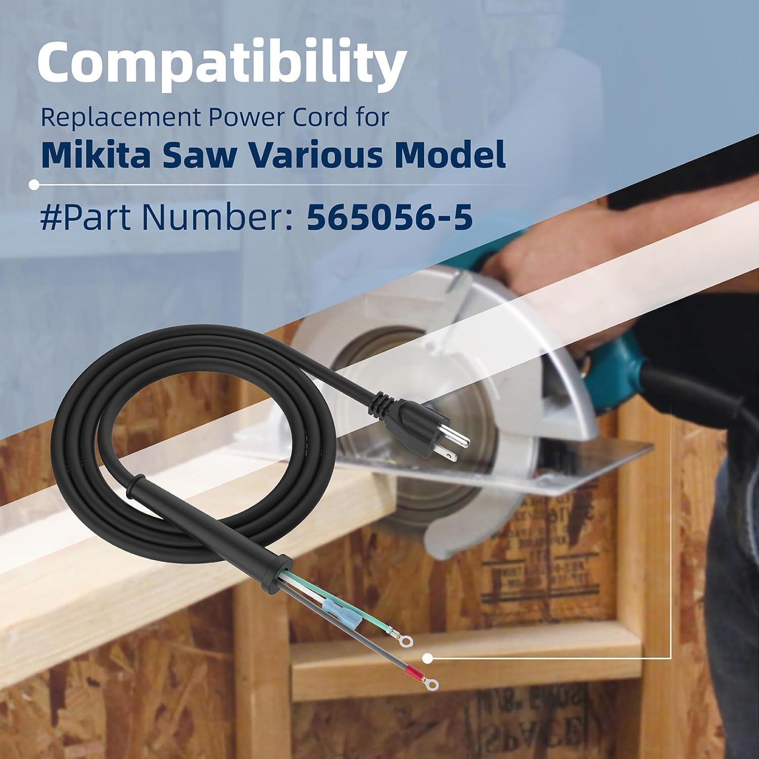 Cable de Reemplazo Makita 565056-5 para Herramientas Eléctricas