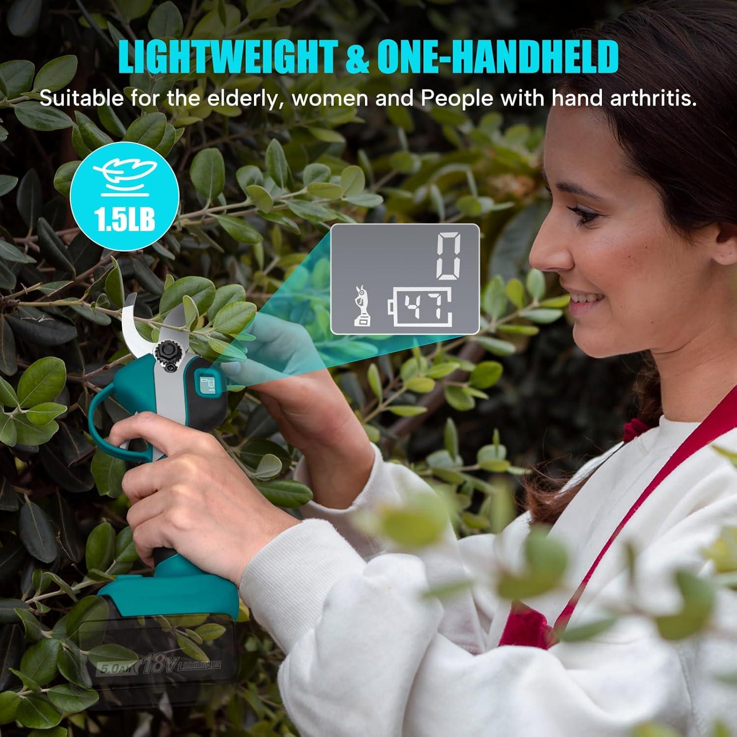 Tijeras de Podar Eléctricas Inalámbricas Makita 18V 30mm