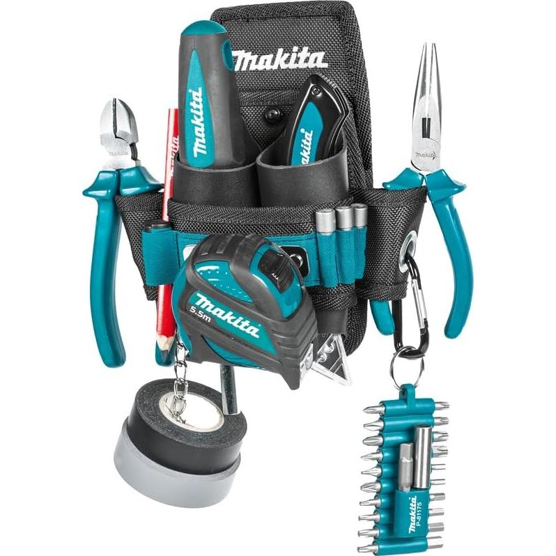 Funda de Cinturón Makita E-15279 para Electricista 3 Bolsillos