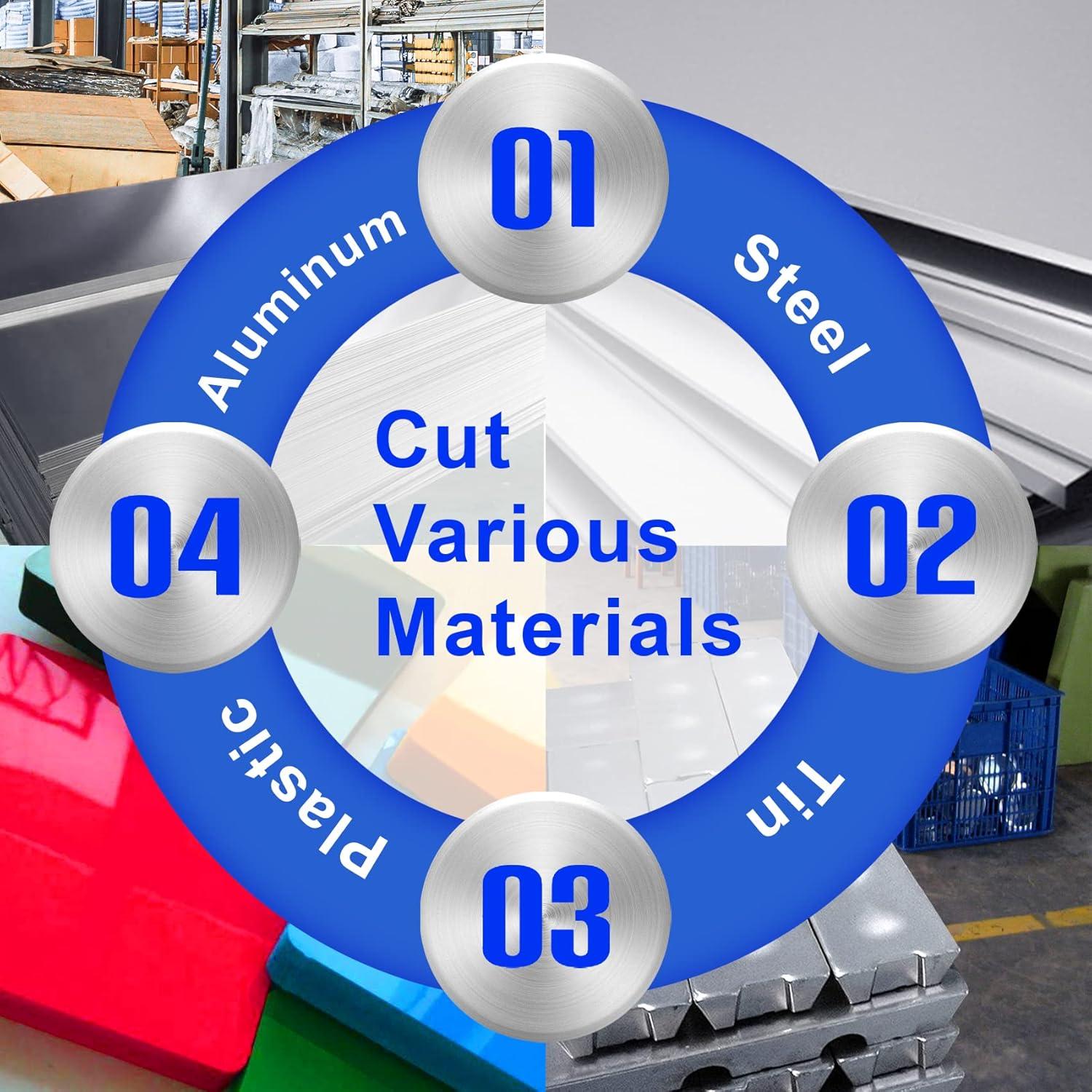 Kit de Punzón y Troquel JOMBULL para Nibbler Eléctrico