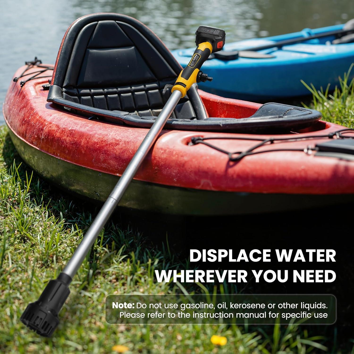 Bomba de Agua Inalámbrica MistyJungle 21V 720GPH 10m