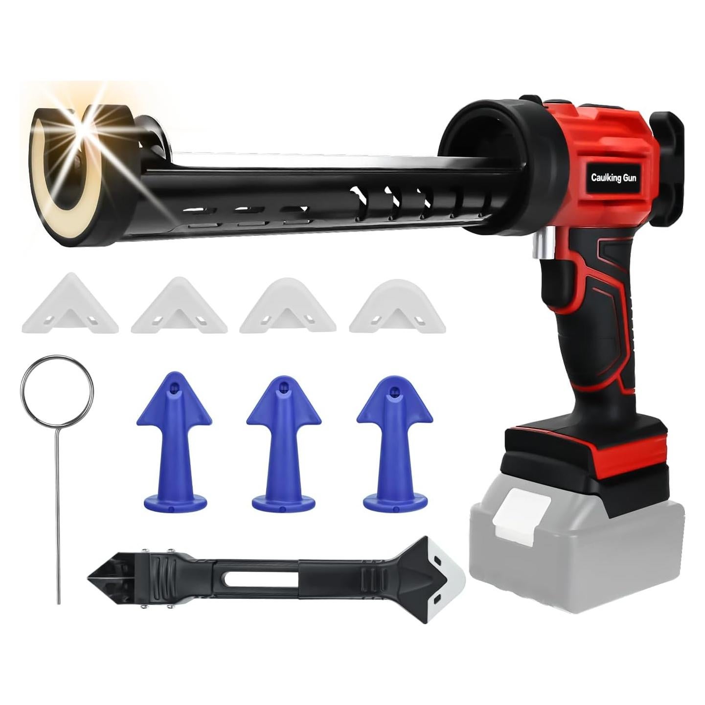 Pistola de Calafateo Inalámbrica Makita 20V con LED