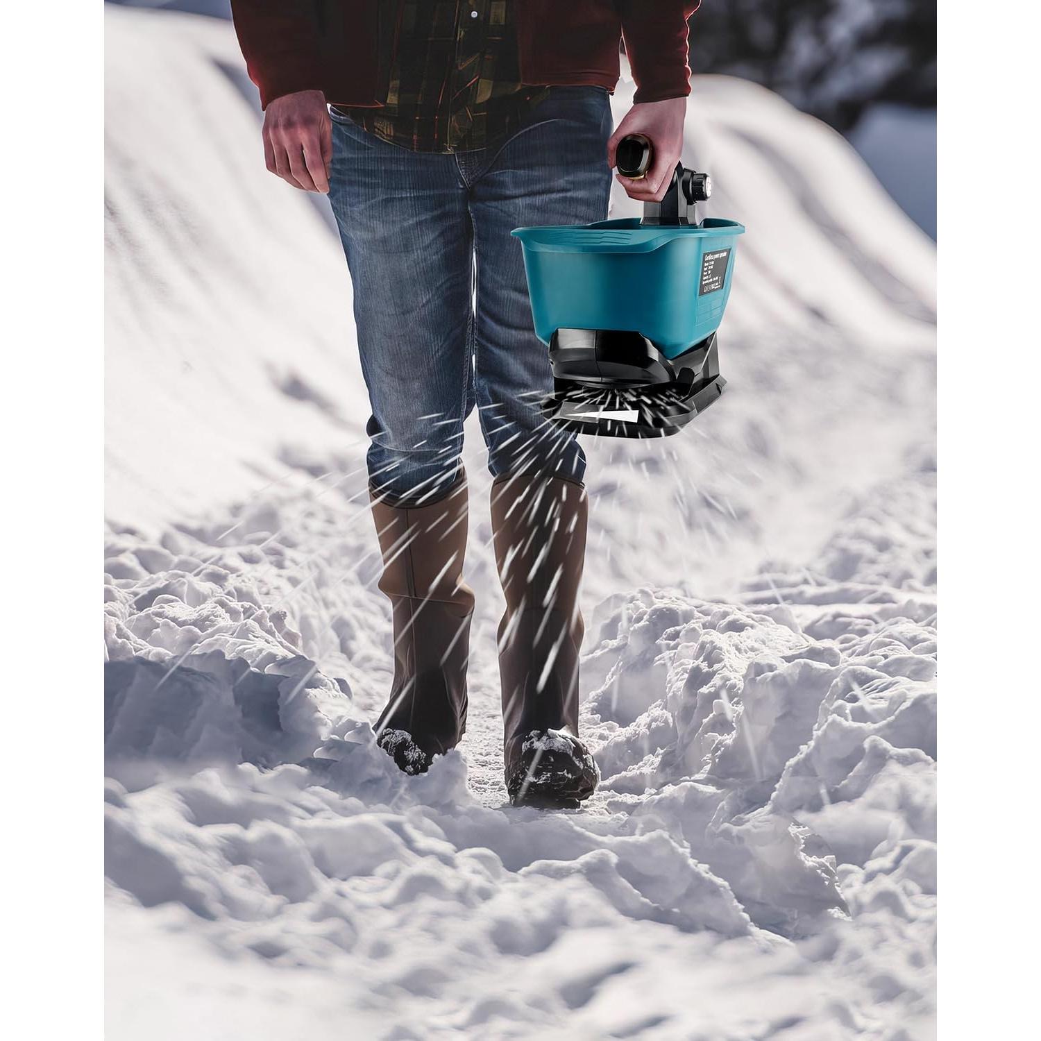 Esparcidor de Sal y Fertilizante Adisipsoarin 18V - 3.7L