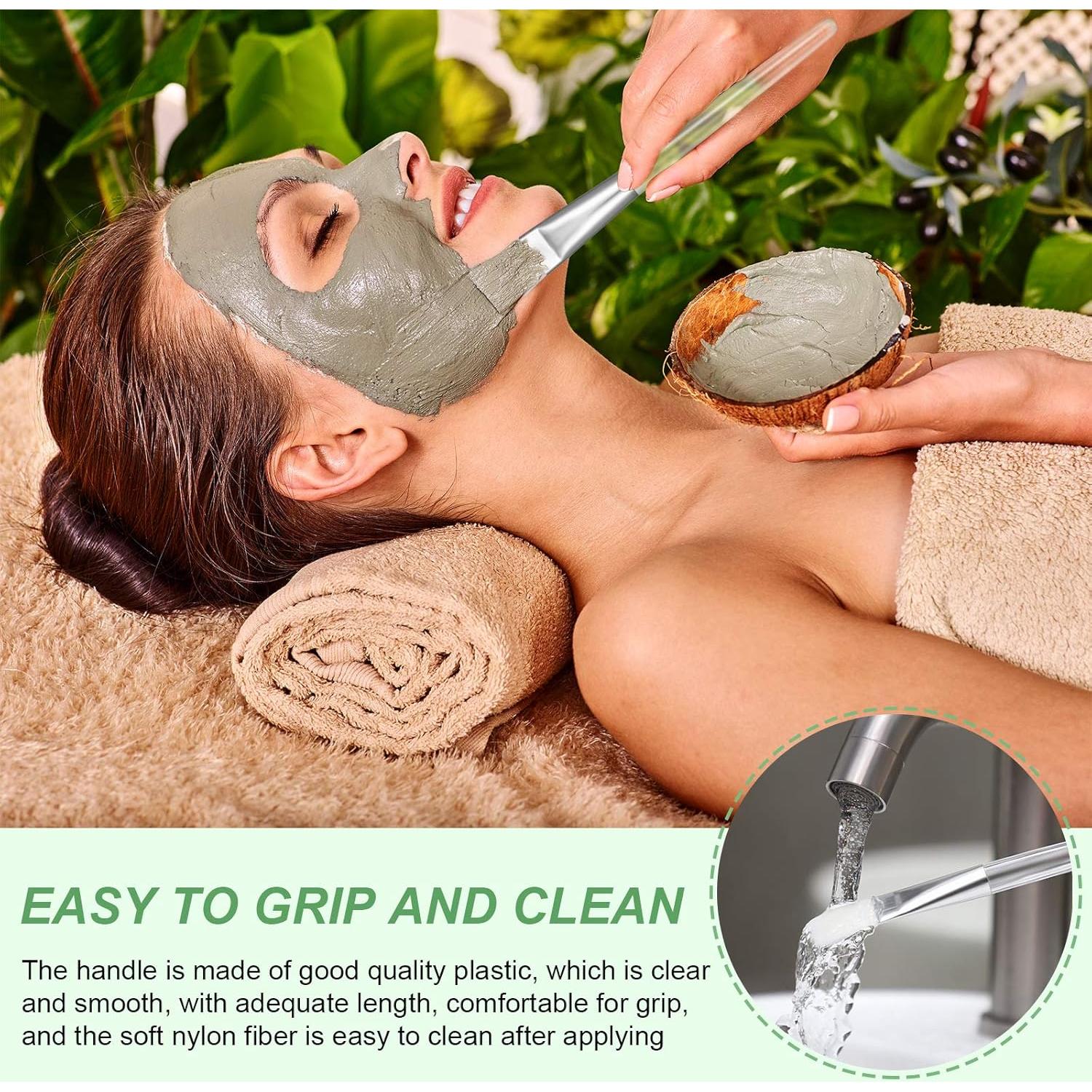 16 Piezas Brochas Faciales Patelai para Cuidado de Piel