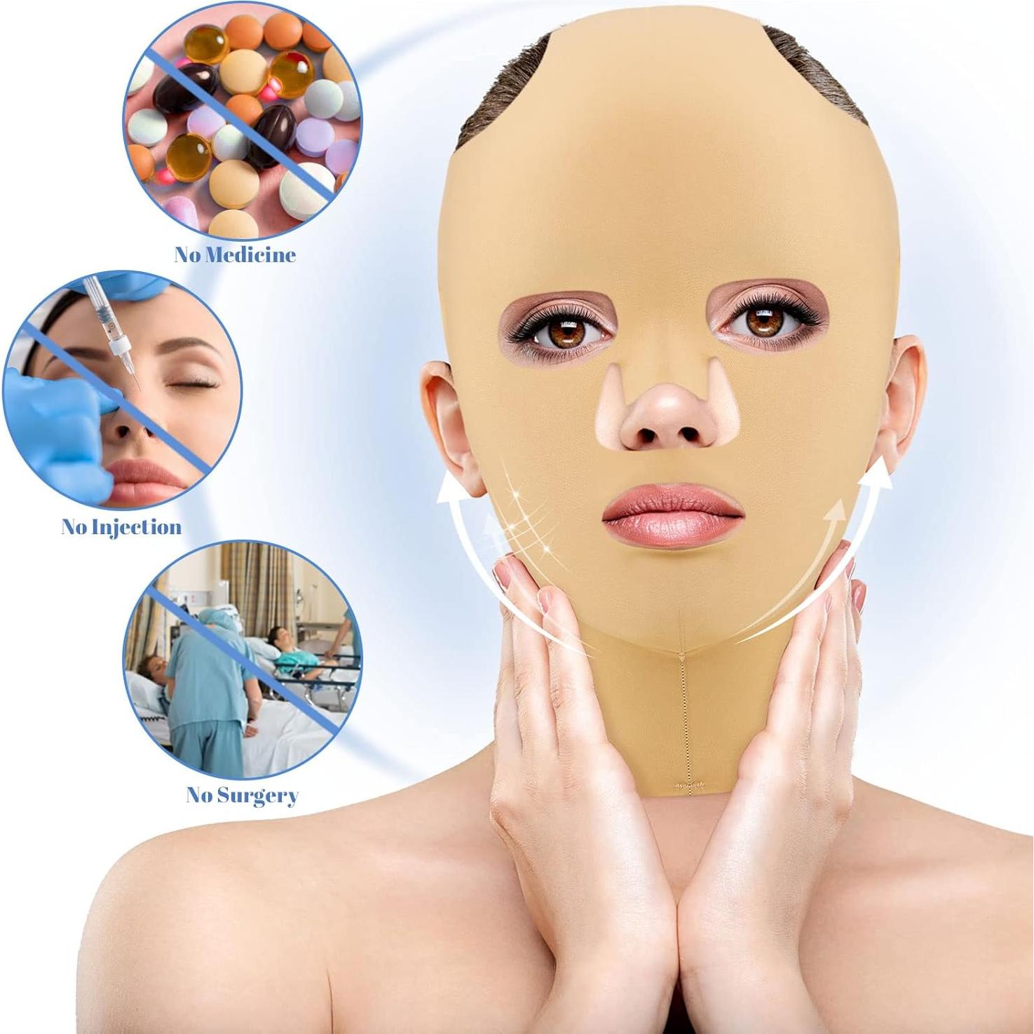 Cinta Facial Reutilizable Treela 2 Piezas para Levantamiento