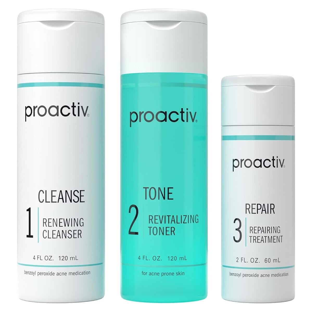 Proactiv Kit 3 Pasos para el Acné - 60 Días de Tratamiento
