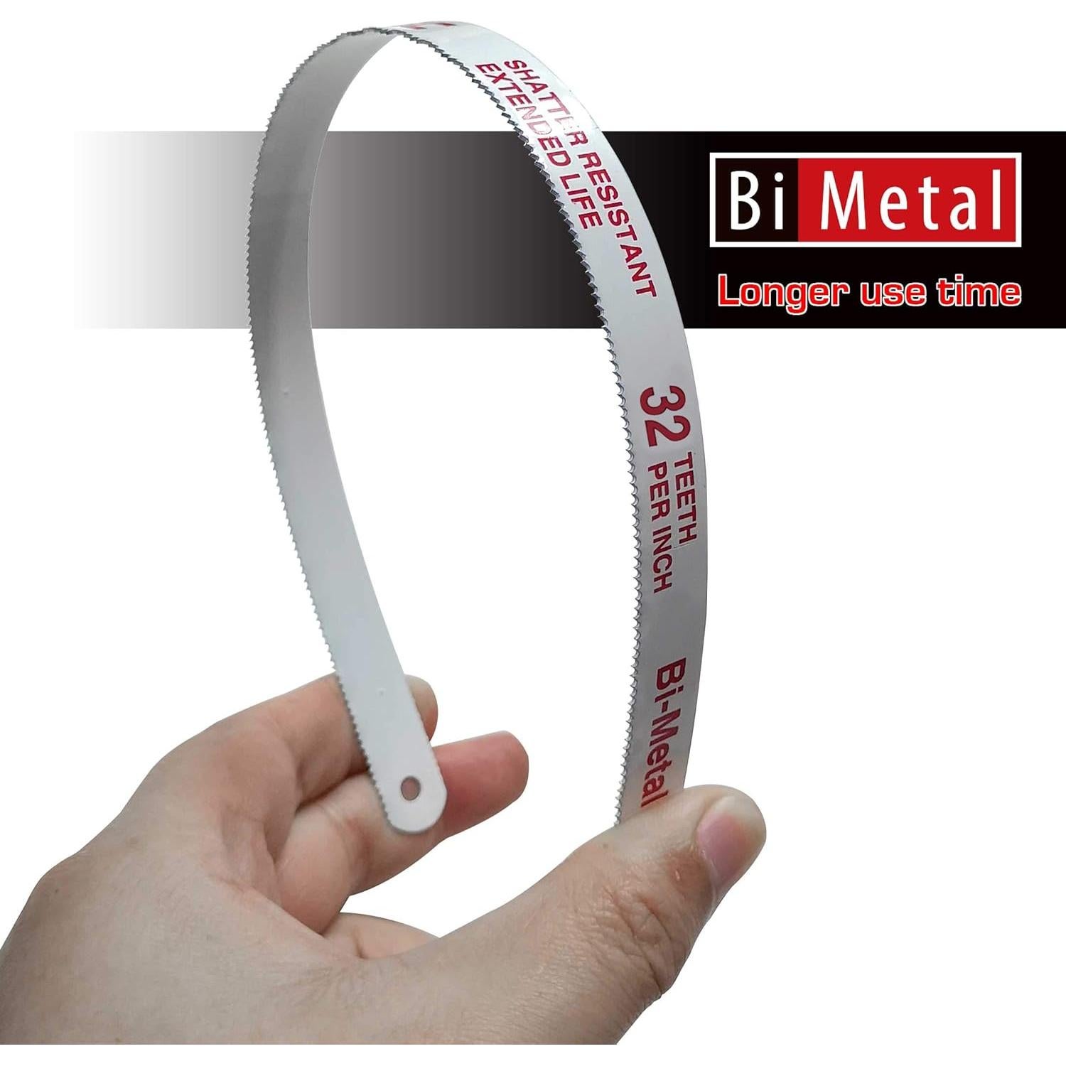 Cuchillas de Sierra de Arco HAUTMEC 25.4cm Bi-Metal 10 Piezas