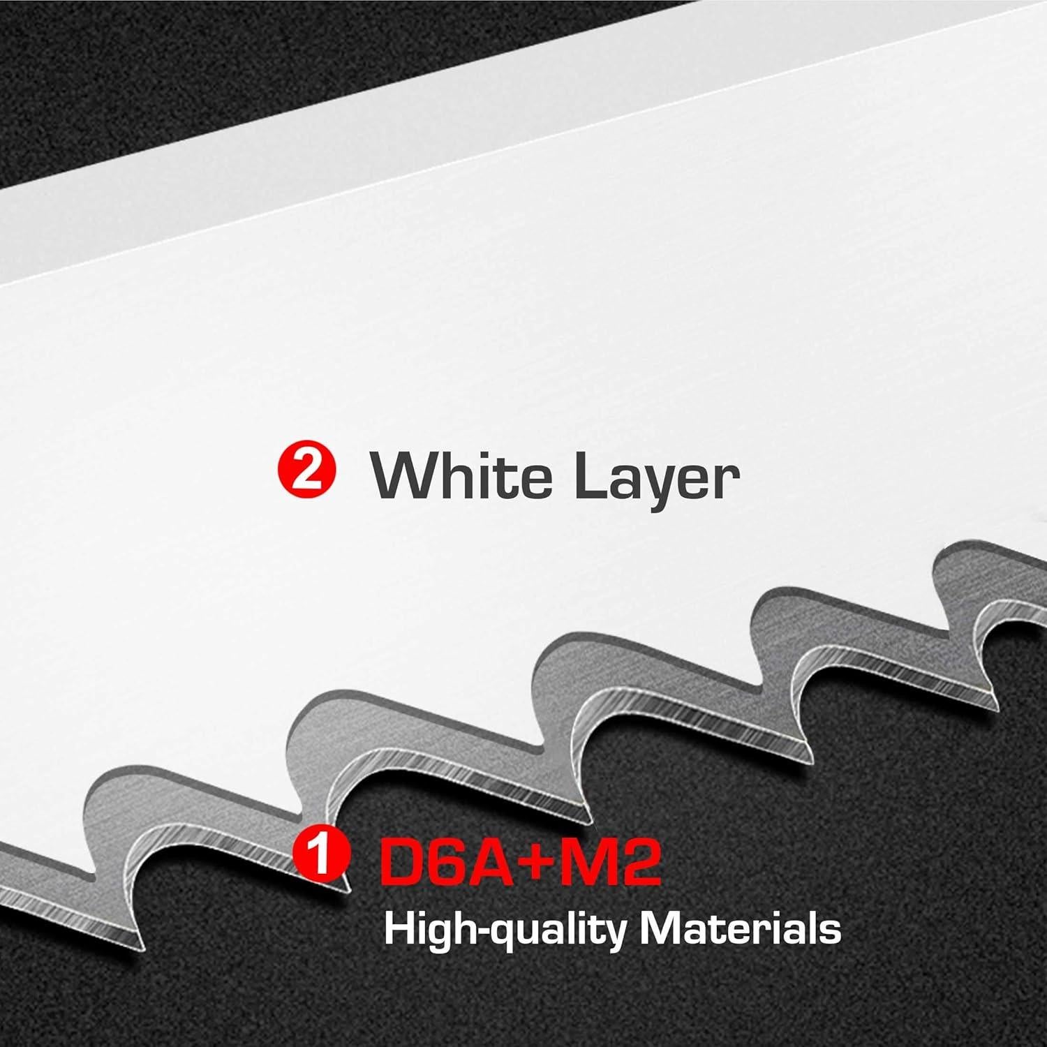 Cuchillas de Sierra de Arco HAUTMEC 25.4cm Bi-Metal 10 Piezas