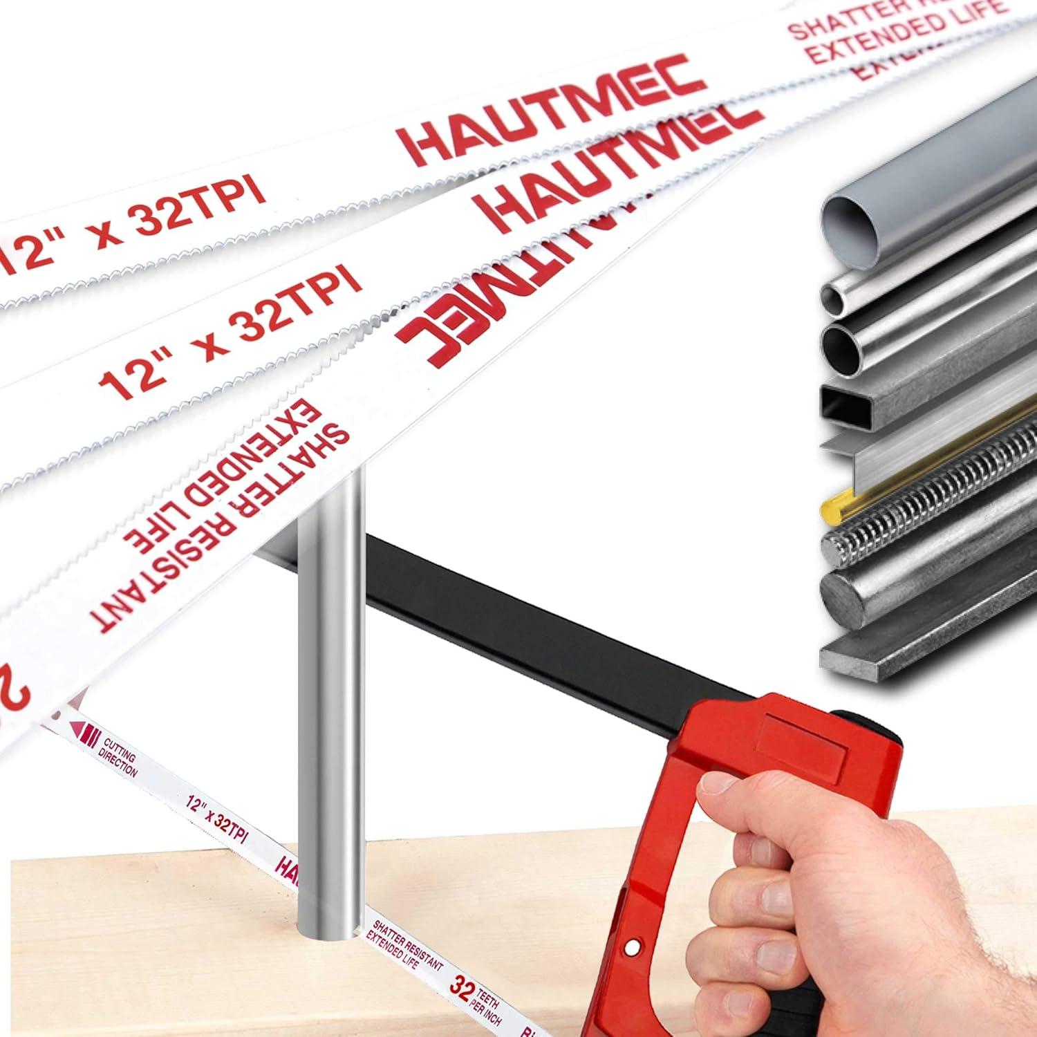 Cuchillas de Sierra de Arco HAUTMEC 25.4cm Bi-Metal 10 Piezas