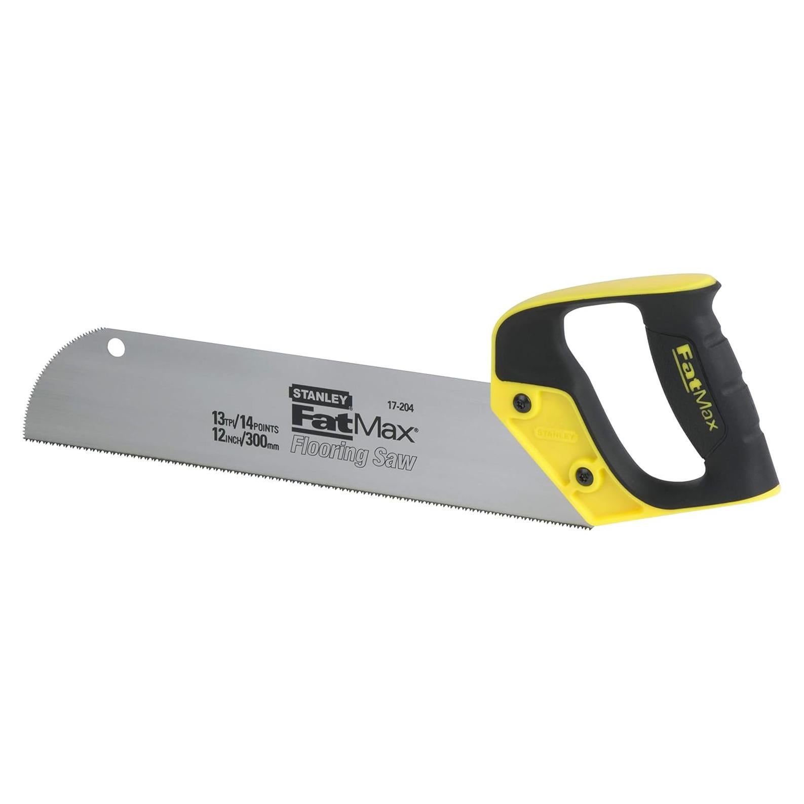 Stanley Fatmax 2-17-204 13Tpi 12-inch Floor Board Saw,Yellow/Black