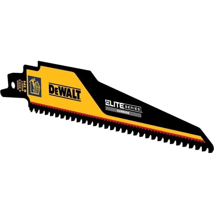 Hoja de Sierra Recíproca DeWalt 15,24 cm 6 TPI Demolición