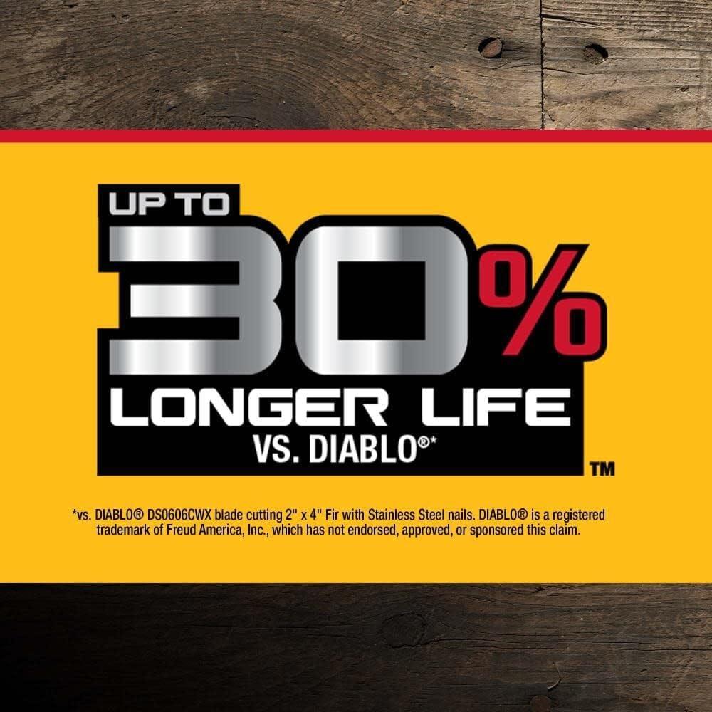 Hoja de Sierra Recíproca DeWalt 15,24 cm 6 TPI Demolición