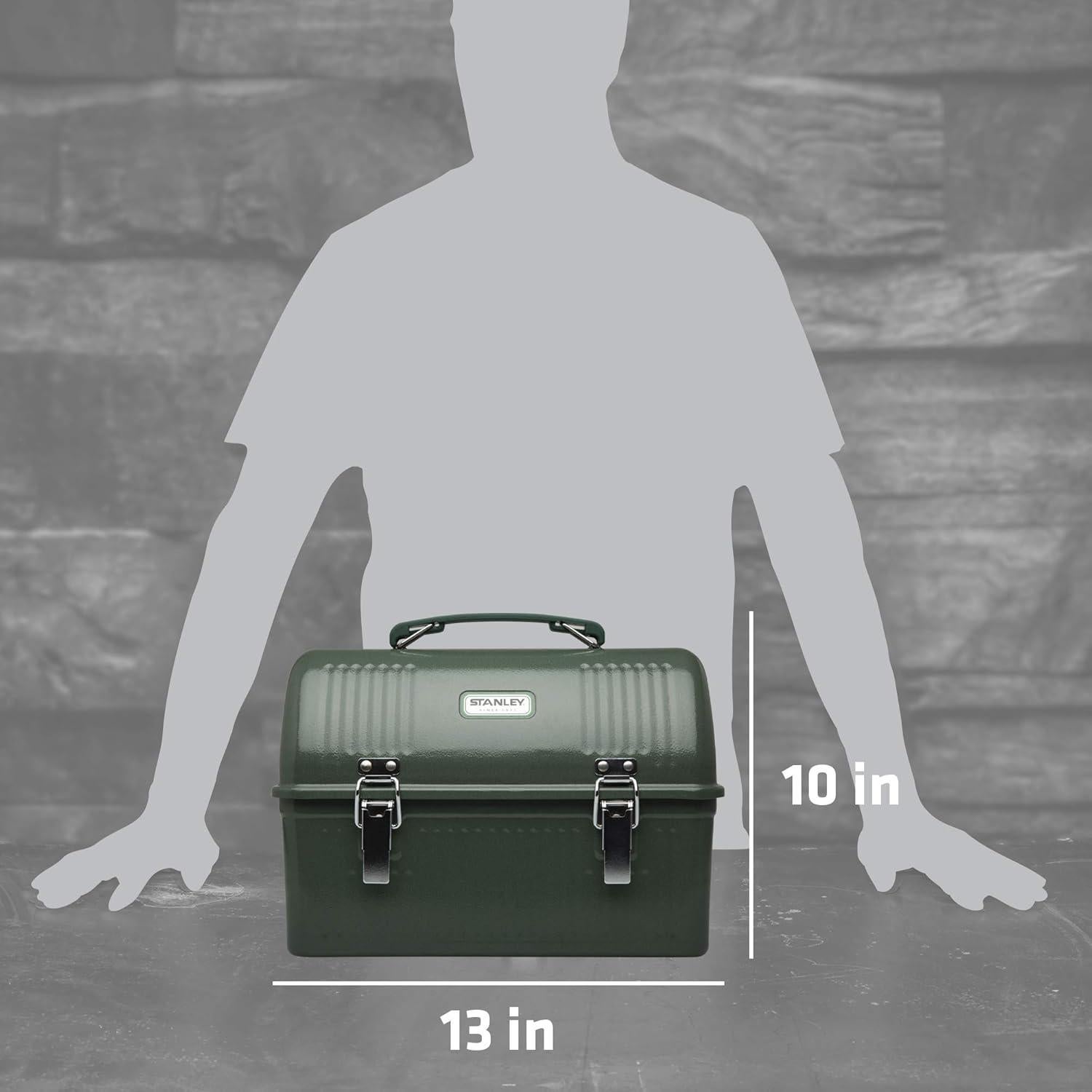 Caja de Almuerzo Stanley Clásica 10qt Verde Duradera