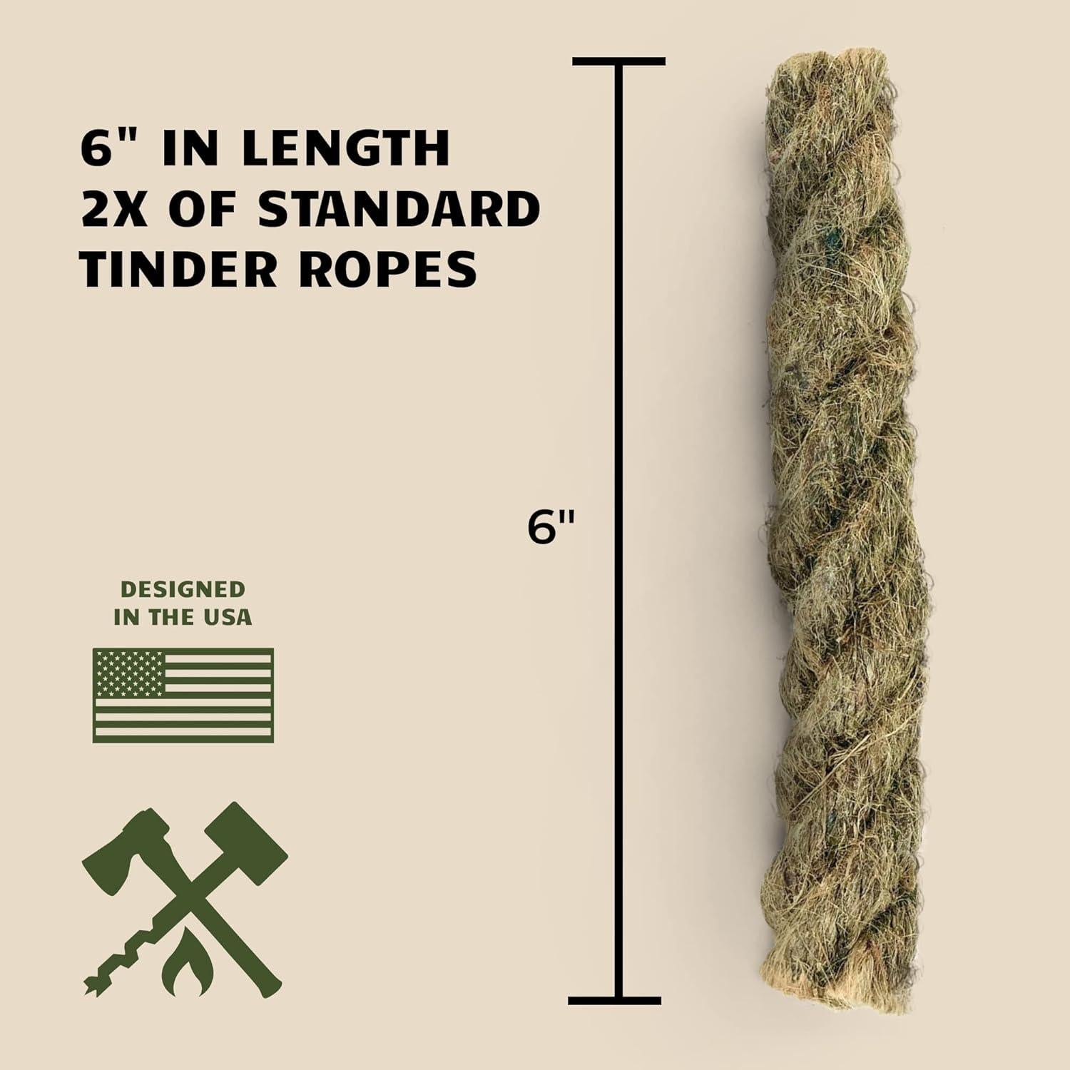 Kit de Inicio de Fuego Bushcraft Survival con Magnesio Jumbo