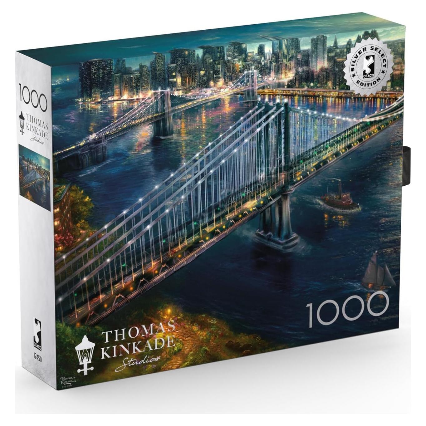 Rompecabezas 1000 Piezas Buffalo Games Luz de Luna Manhattan