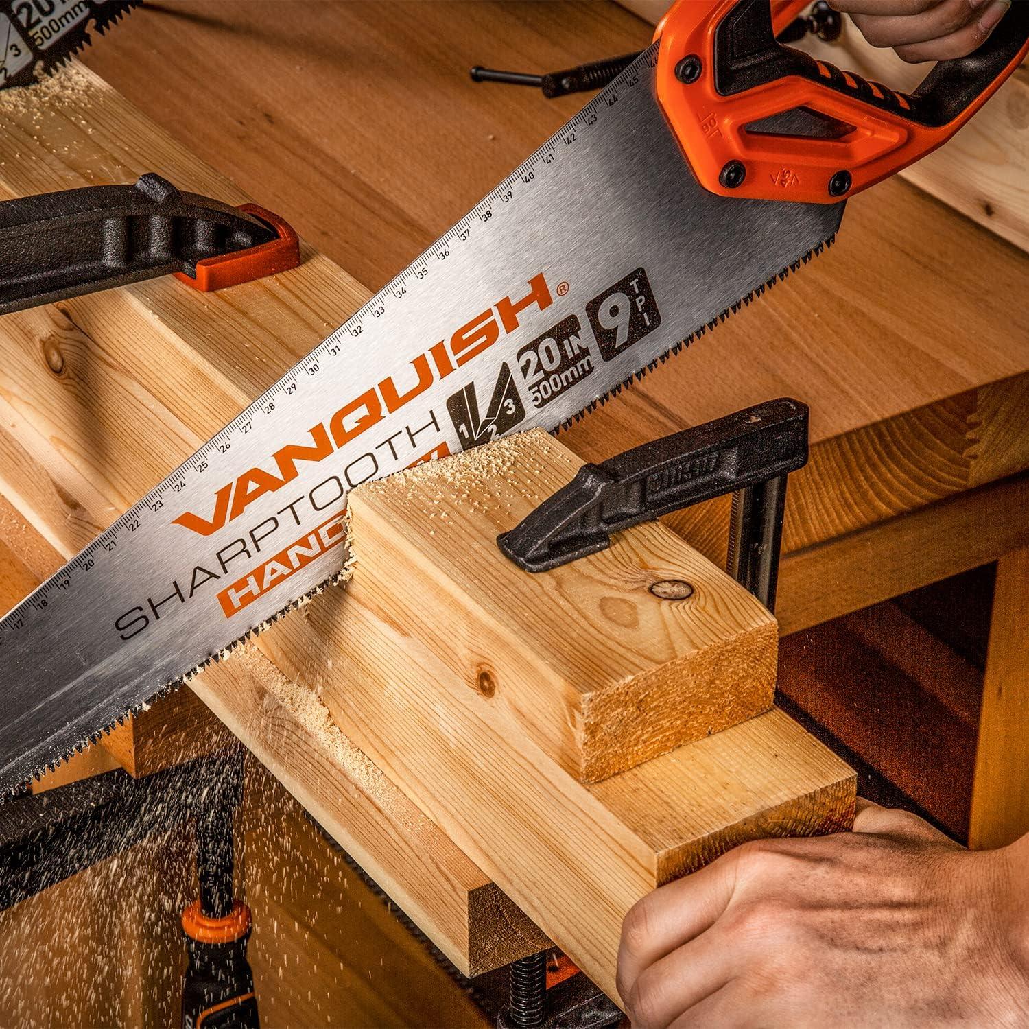 Sierra de Mano Vanquish 38 cm 146 Dientes para Cortar