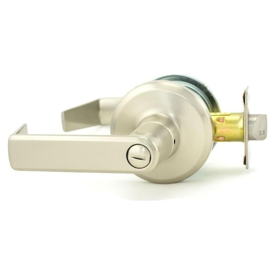 Juego de Palancas de Privacidad Stanley QTL240E619 Níquel Satinado