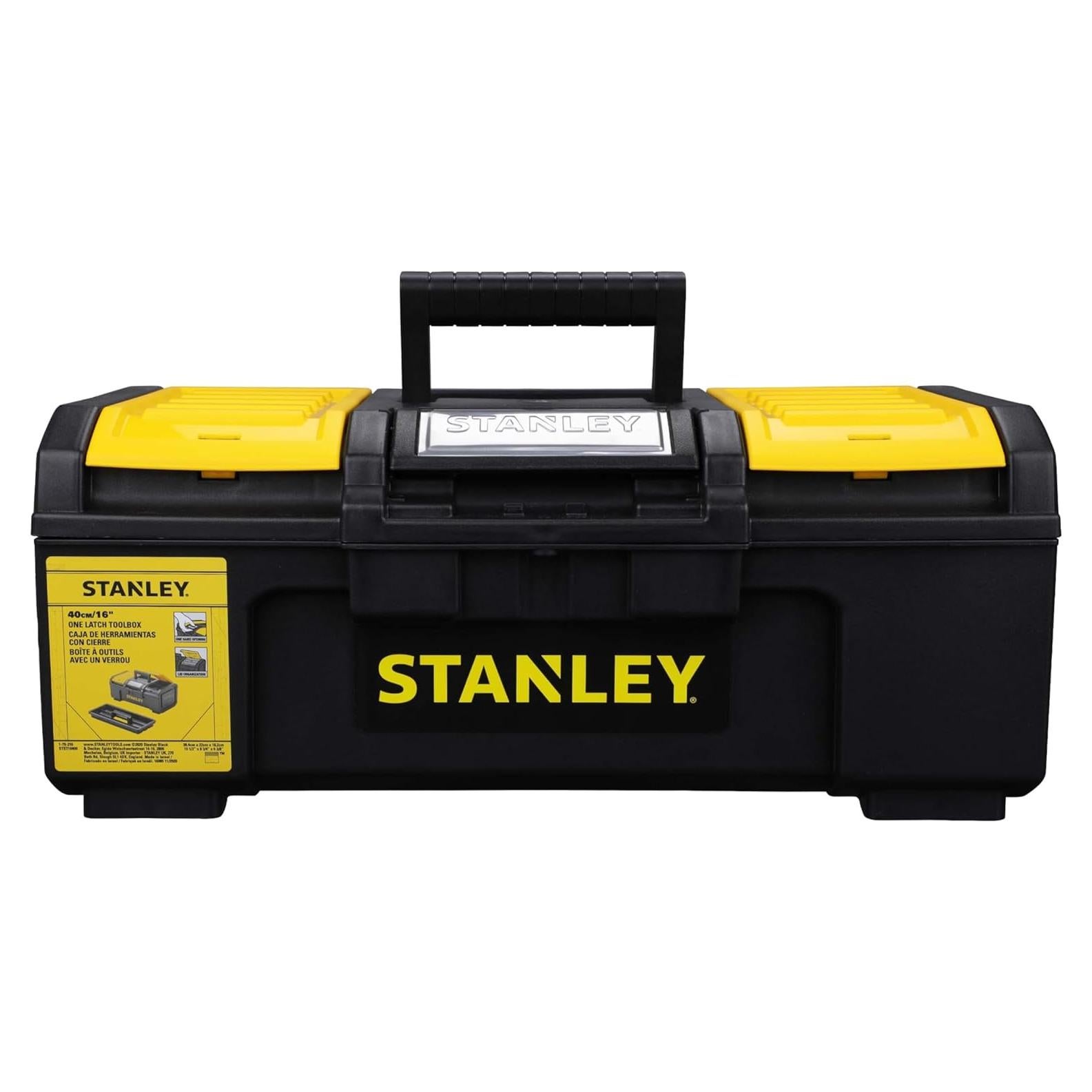 Caja de herramientas Stanley 16" con organizadores y cierre