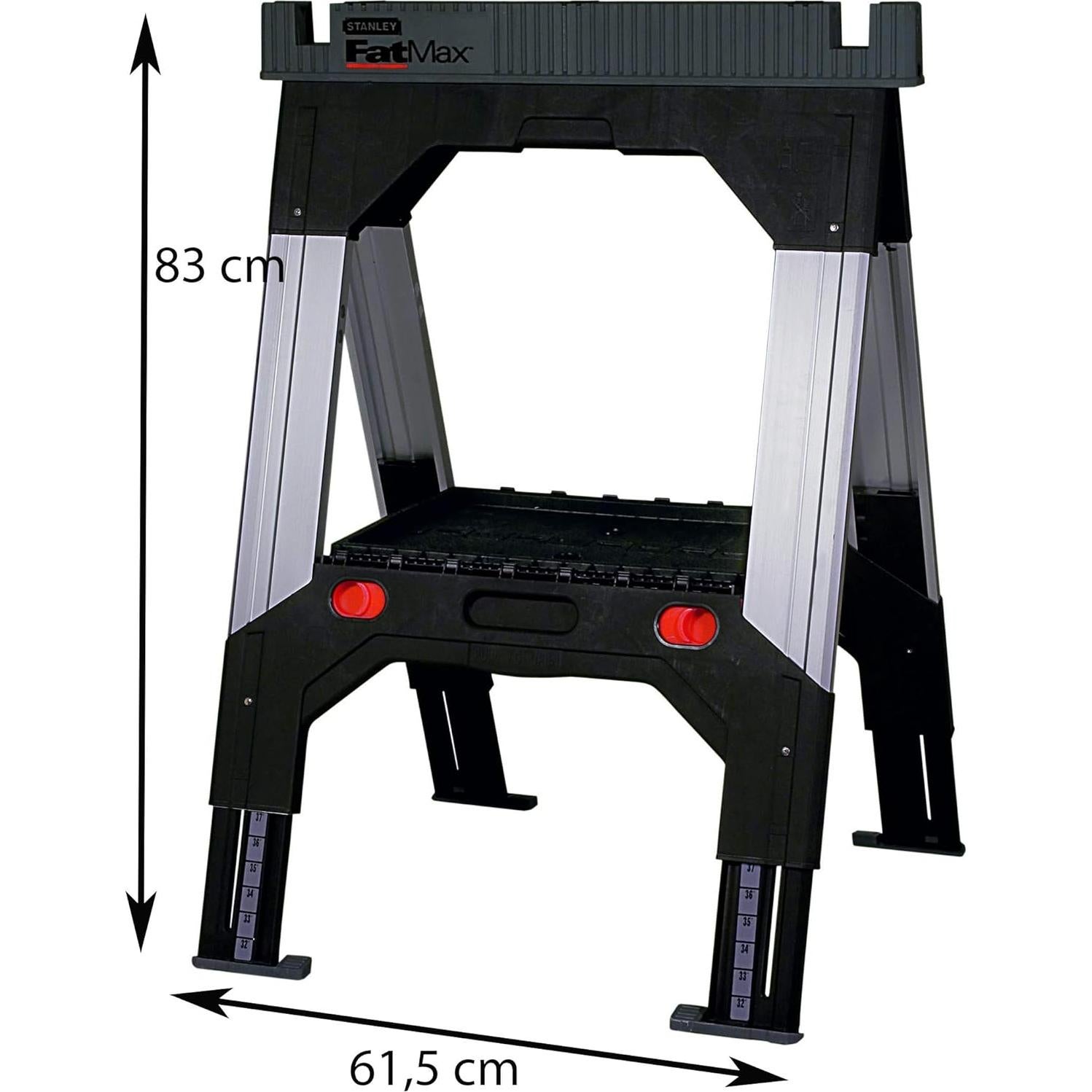 Caballete Telescópico Stanley FatMax 1-92-980 Paquete Doble