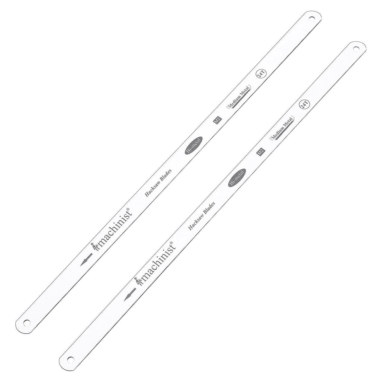 Hojas de sierra de arco Imachinist 25,4 cm 24 TPI bi-metal