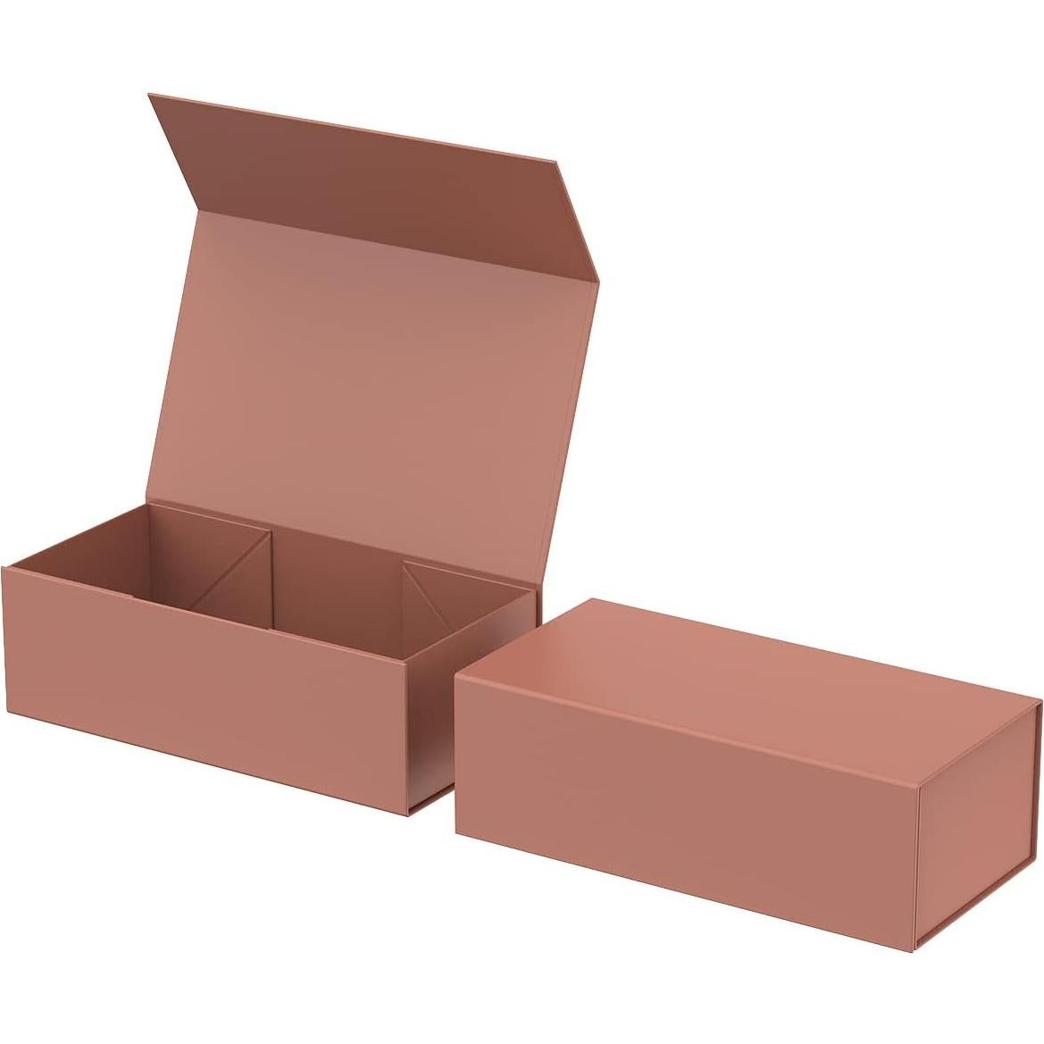 Caja de Regalo Magnética MONDEPAC 30x15x10 cm Oro Rosa