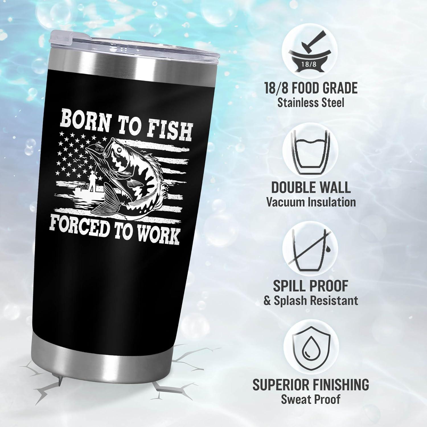 Vaso de Café Aislado AXIARA 20 oz para Pescadores