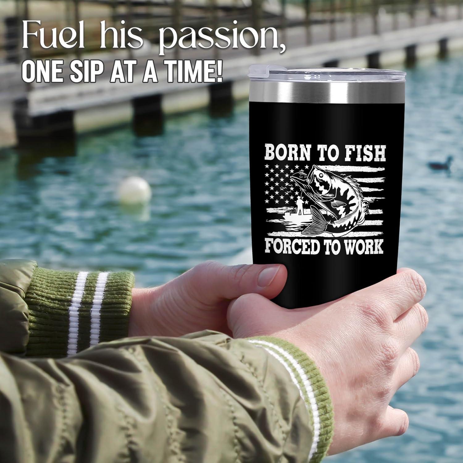 Vaso de Café Aislado AXIARA 20 oz para Pescadores