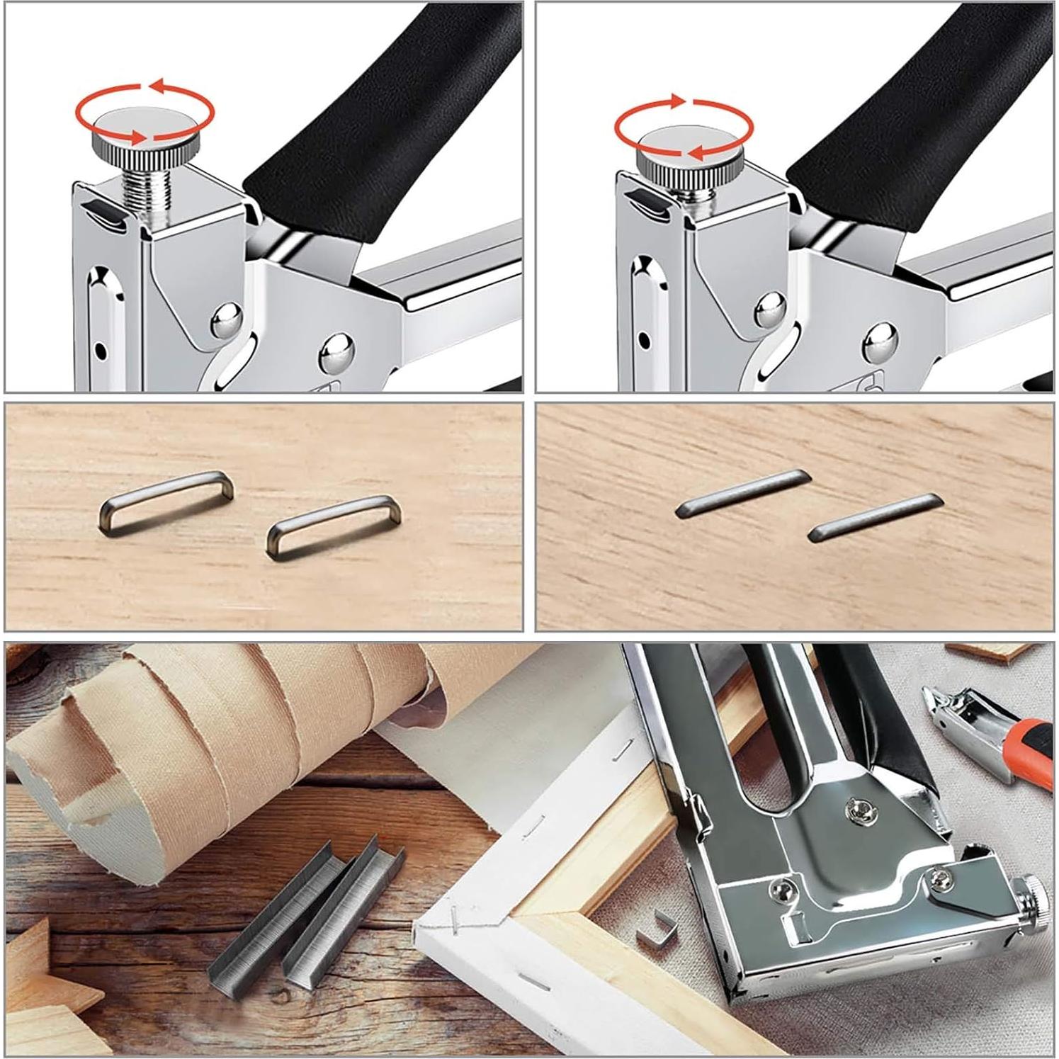 Grapadora Manual NEU MASTER 3 en 1 con 2000 Grapas