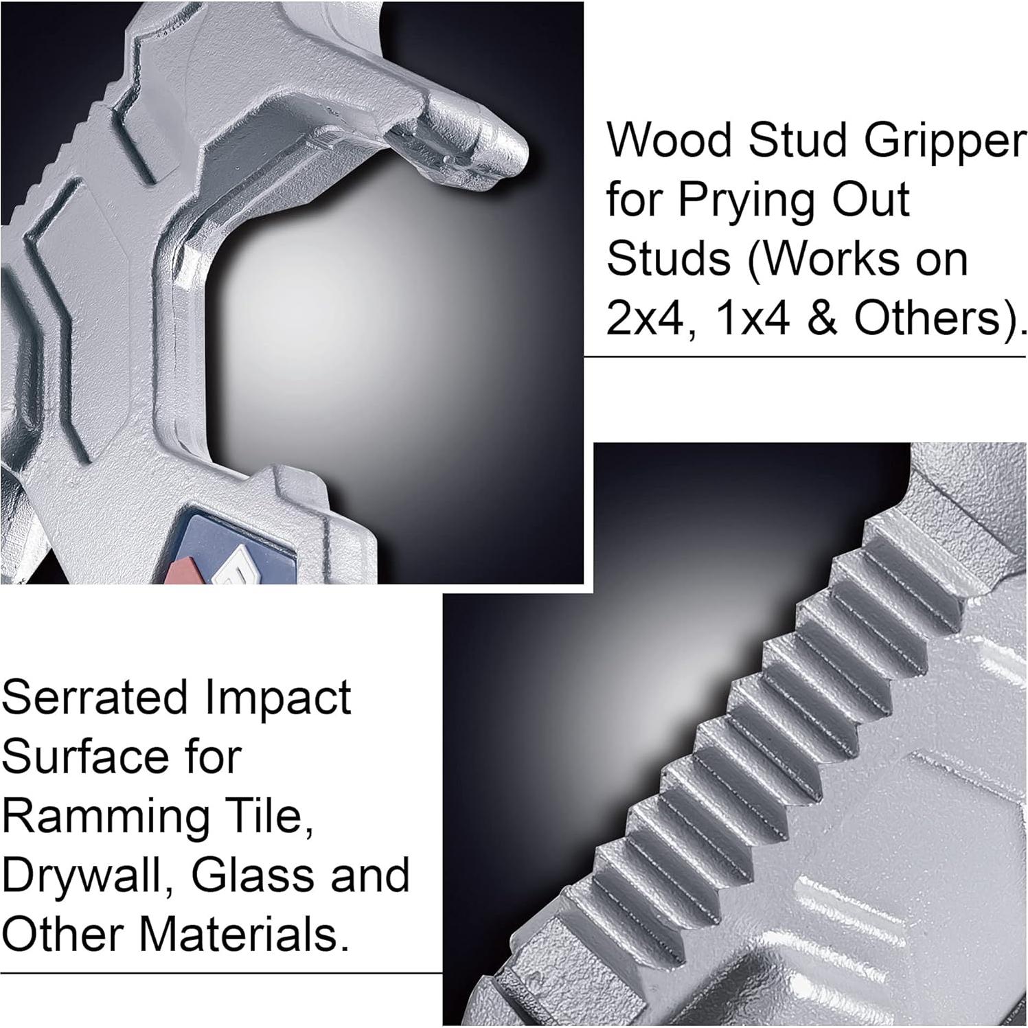 Herramienta de Demolición Vaughan 38 cm Multifuncional Azul