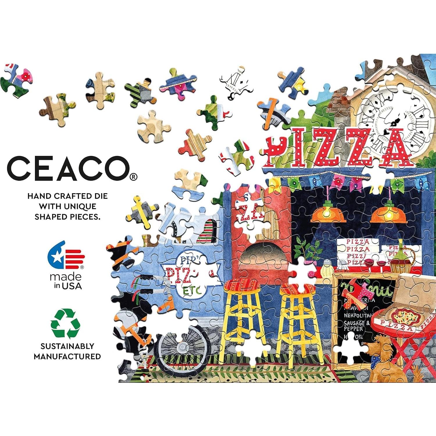 Rompecabezas Ceaco 500 Piezas Camión de Pizza 61x46 cm