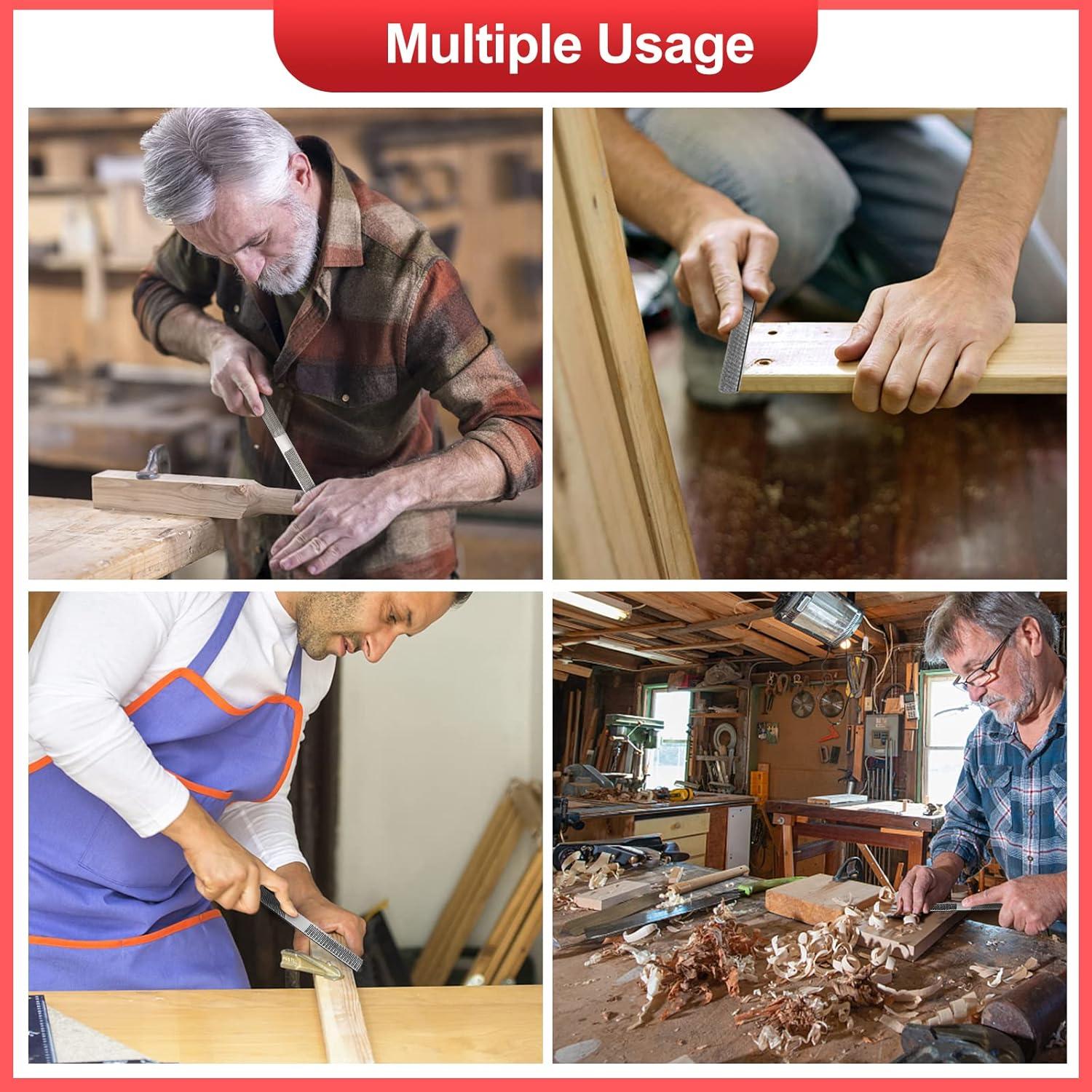 Juego de Cuchillas de Radio Klmnduo 2 Piezas para Carpintería