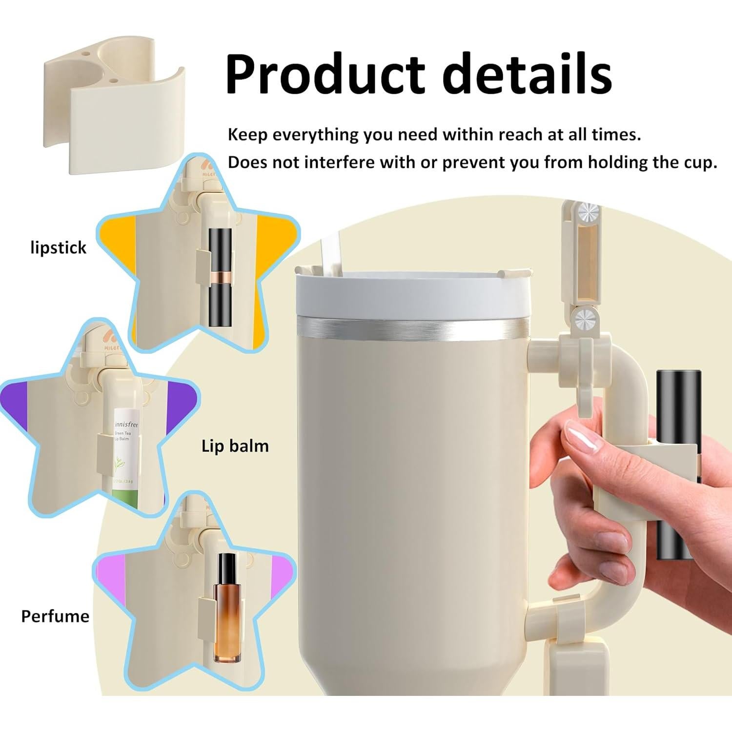 Soporte Magnético para Teléfono CUPTURNER Stanley 5x5 cm