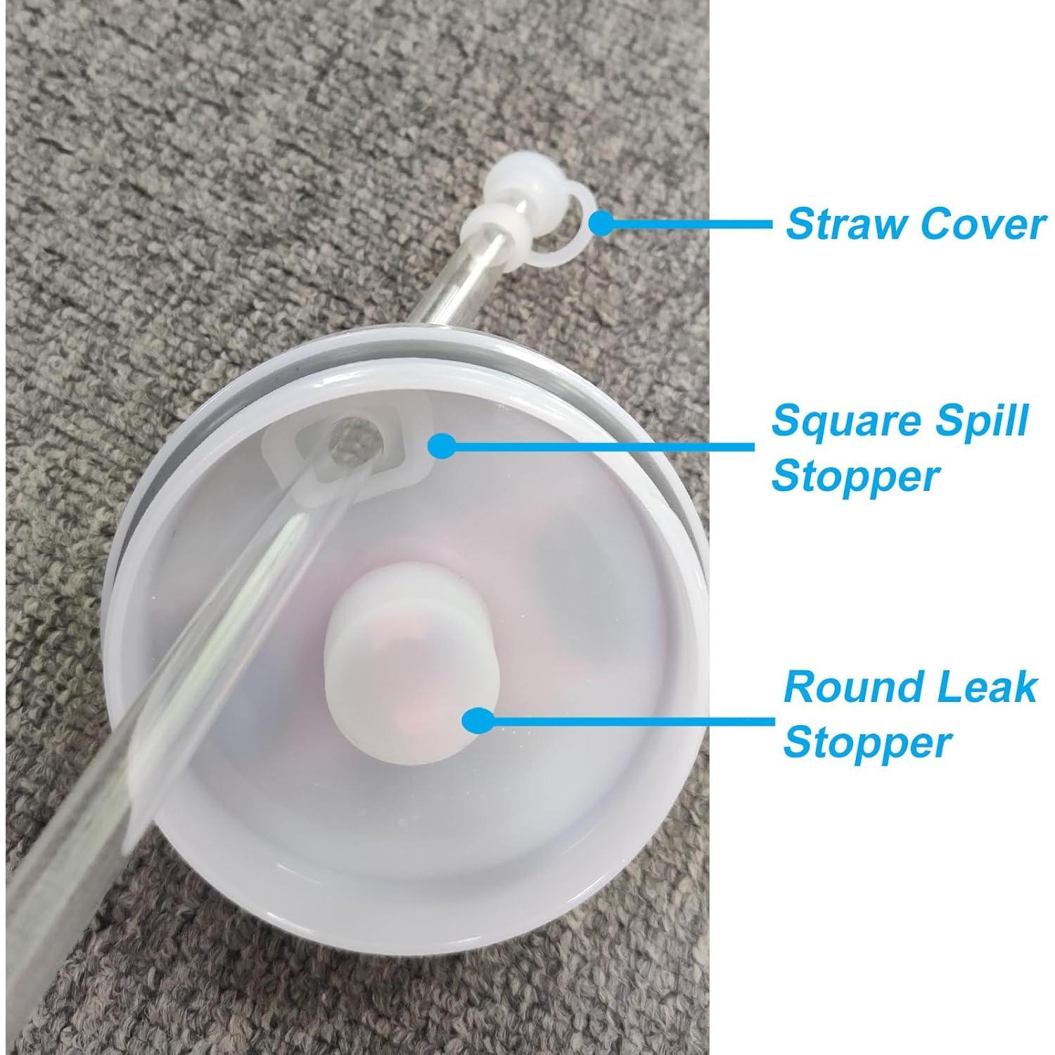 Juego de Accesorios Silicona Ajedrmy para Tazas Stanley 40 oz