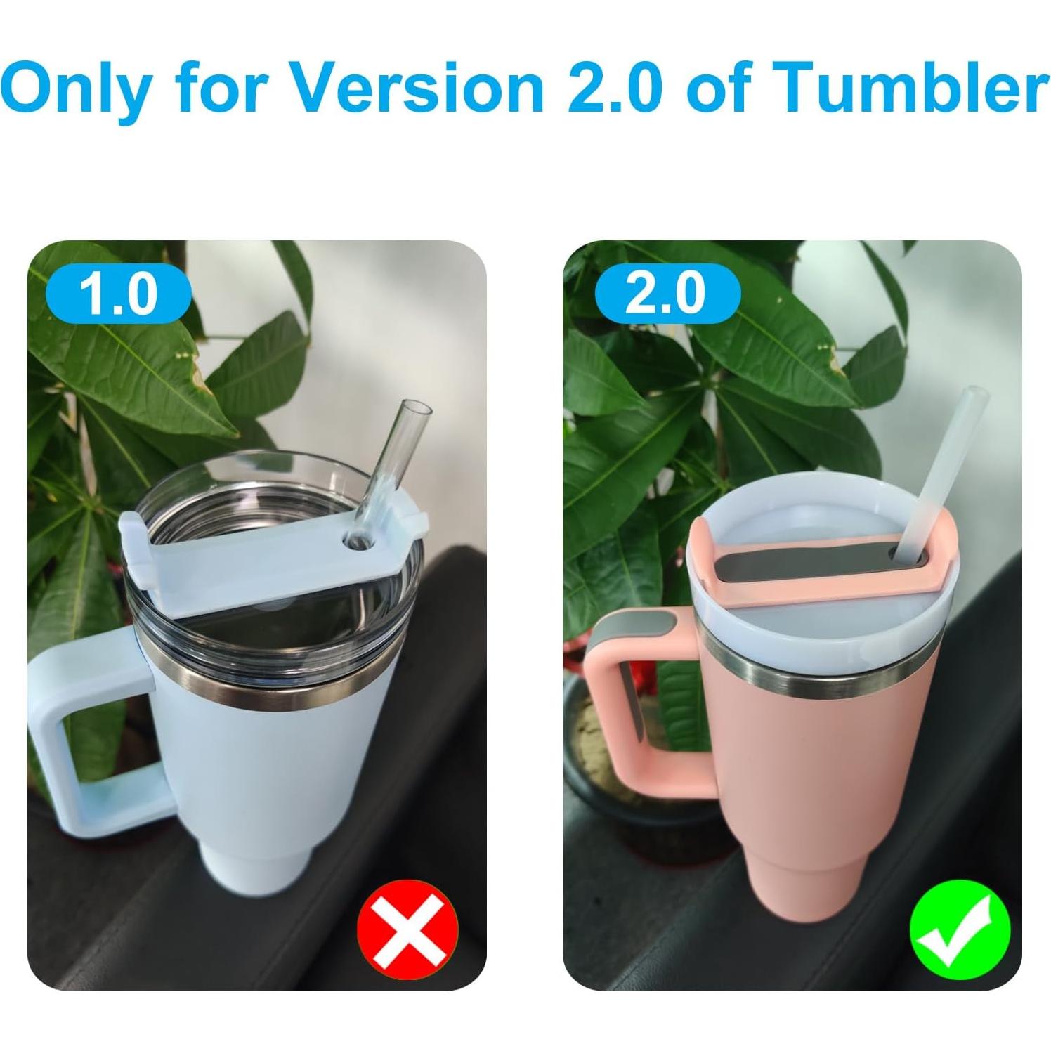 Juego de Accesorios Silicona Ajedrmy para Tazas Stanley 40 oz