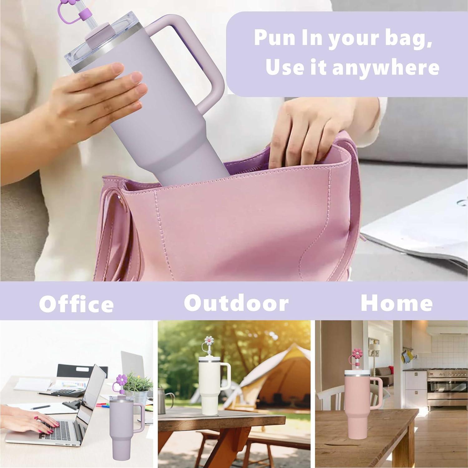 Juego de Accesorios HuLiPaLi para Stanley Cup 40oz y 30oz