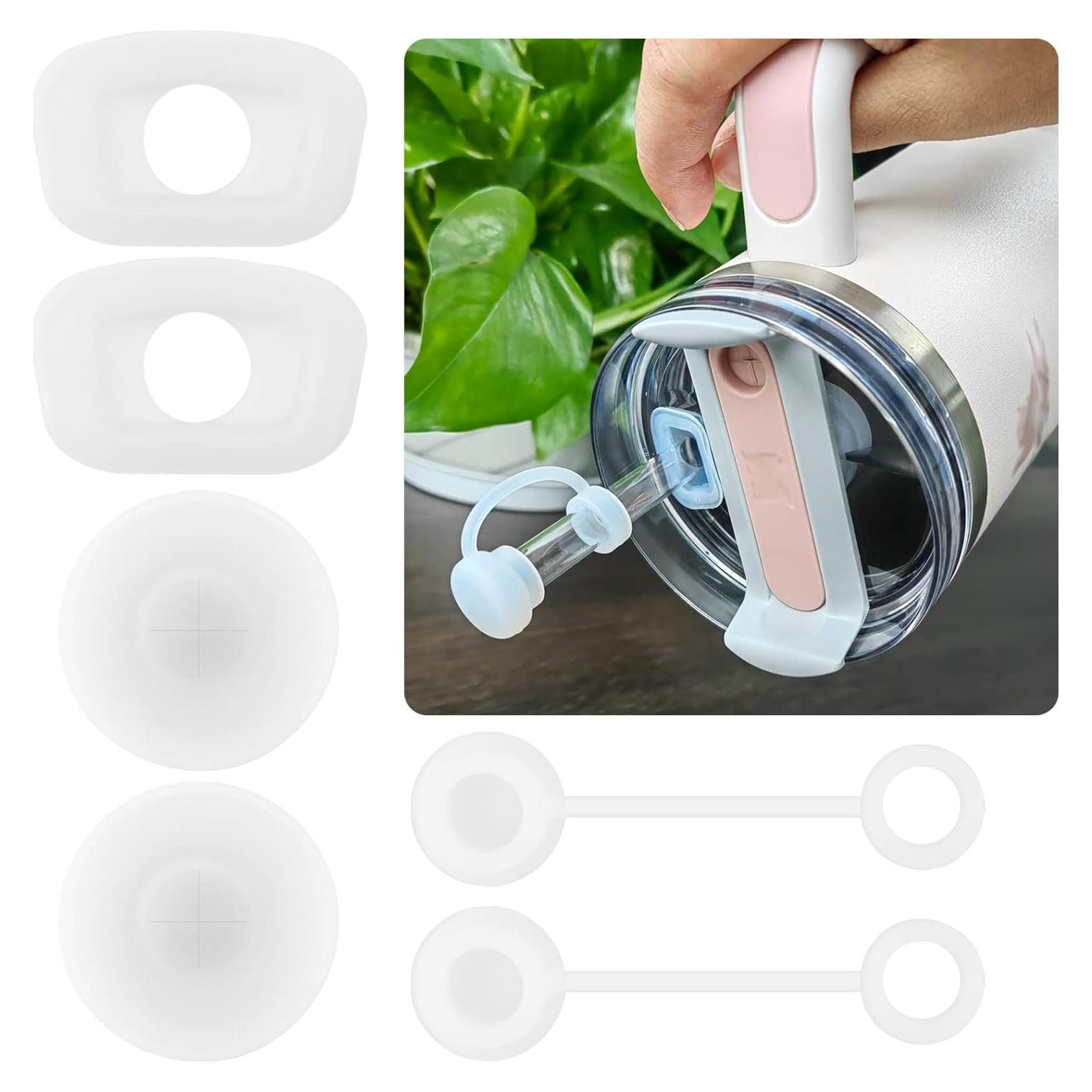 Juego de Tapas Antiderrame HOMDSG para Stanley Cup 2.0 1.18L 0.89L