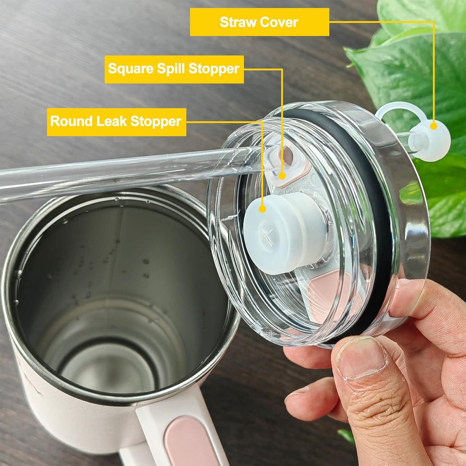 Juego de Tapas Antiderrame HOMDSG para Stanley Cup 2.0 1.18L 0.89L