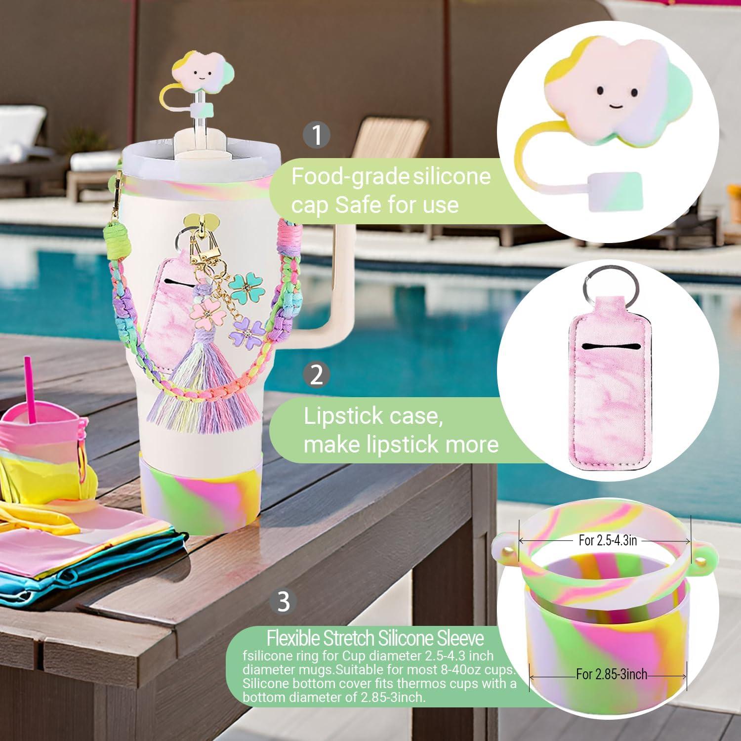 Juego de Accesorios KIKIIKE para Stanley Cup 8 Piezas