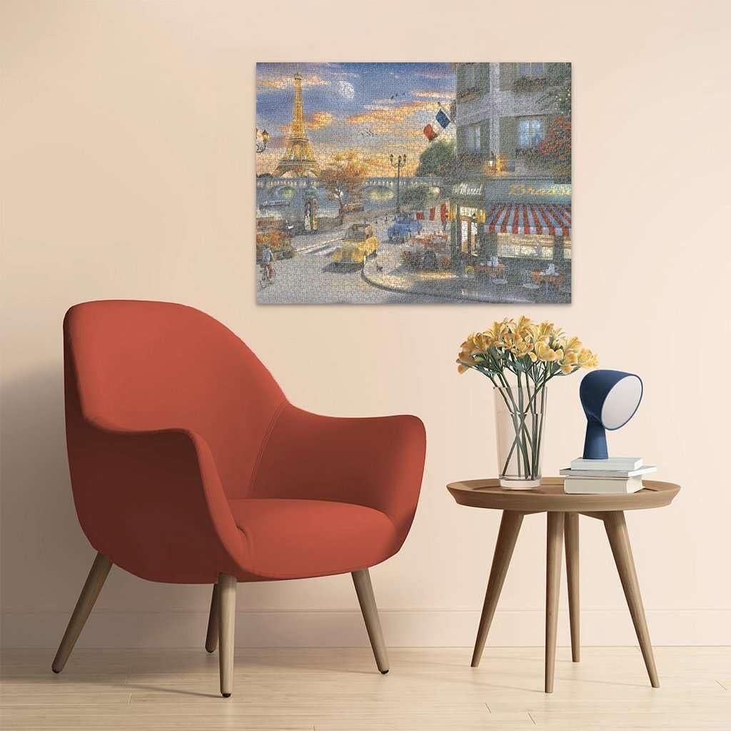 Rompecabezas Ravensburger Atardecer en París 2000 Piezas