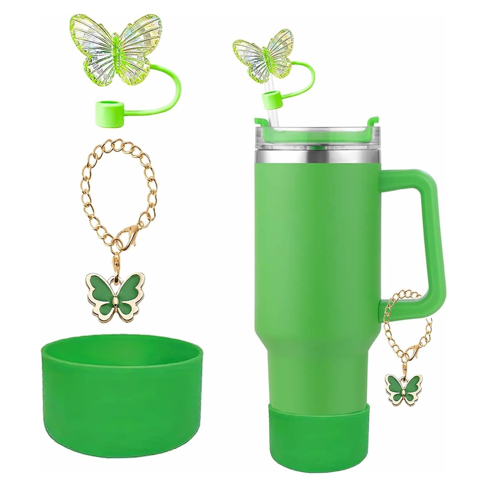 Juego de Accesorios AiScrofa para Stanley Cup 30/40 oz Verde