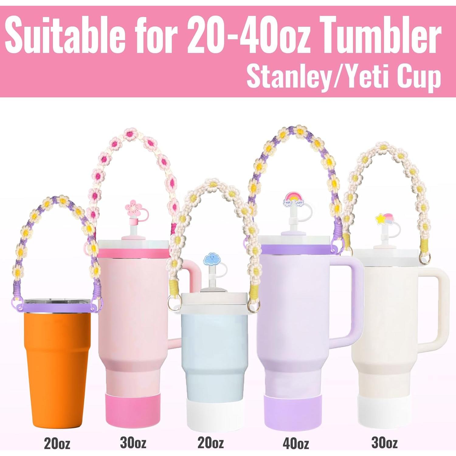 Juego de Accesorios 8PCS Fabenyok para Taza Stanley 30/40oz