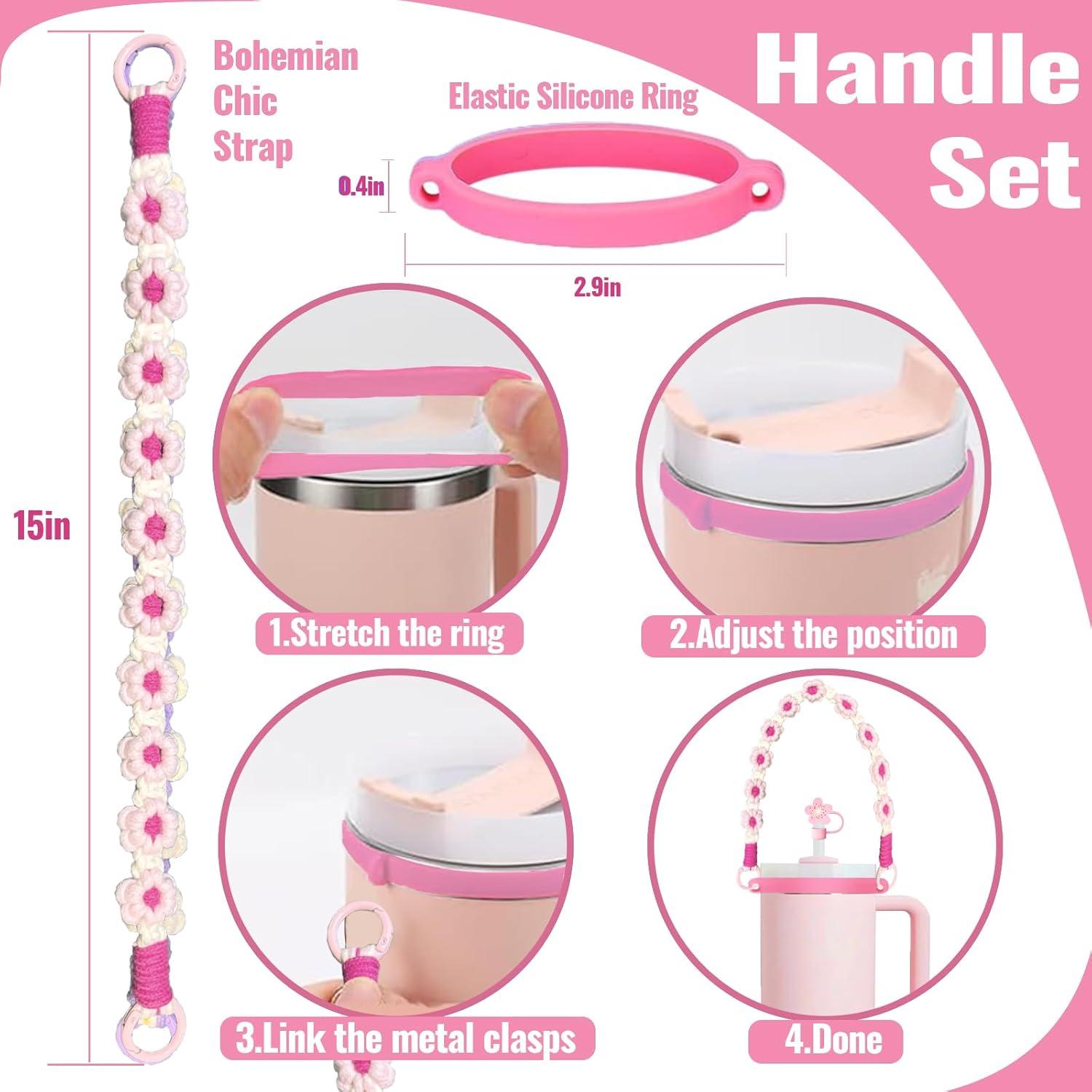 Juego de Accesorios 8PCS Fabenyok para Taza Stanley 30/40oz