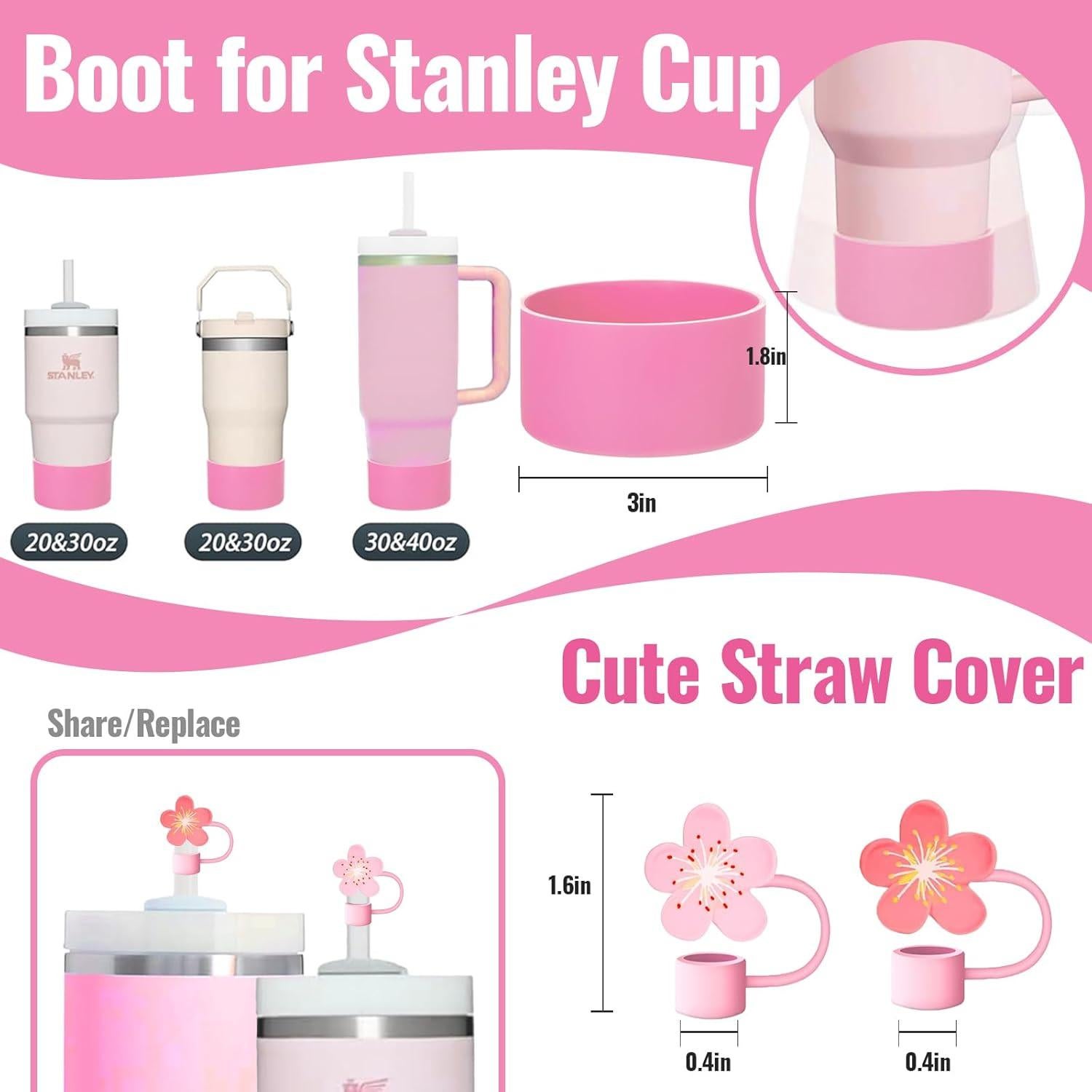 Juego de Accesorios 8PCS Fabenyok para Taza Stanley 30/40oz