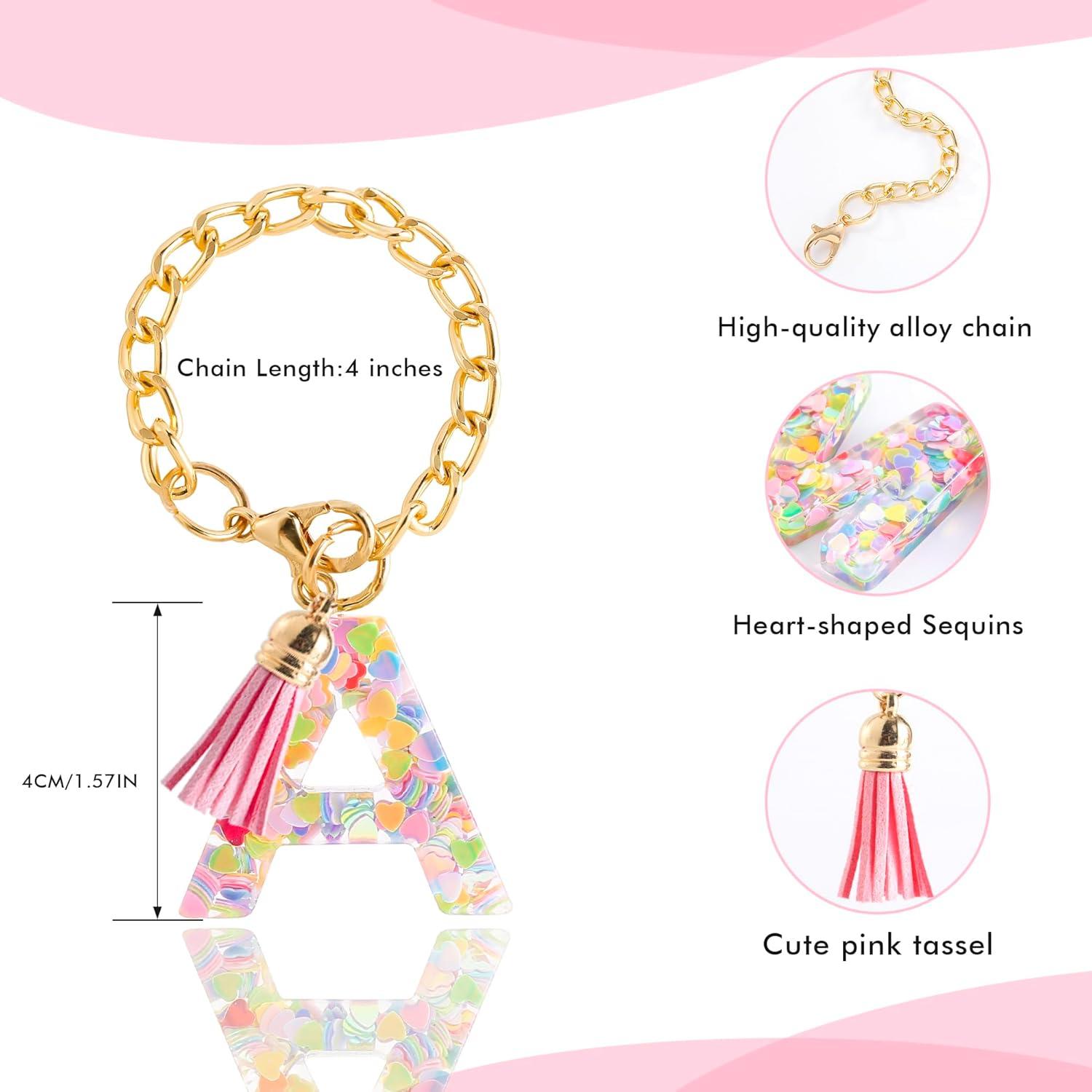 Encanto de Letra Rosa CCINPPY para Taza Stanley 1 PCS