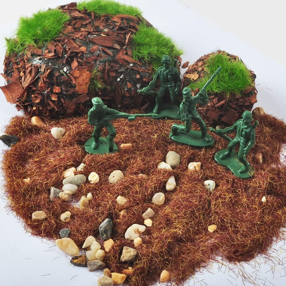 Figuras de Soldados Miniatura NWFashion 100 Piezas Verde