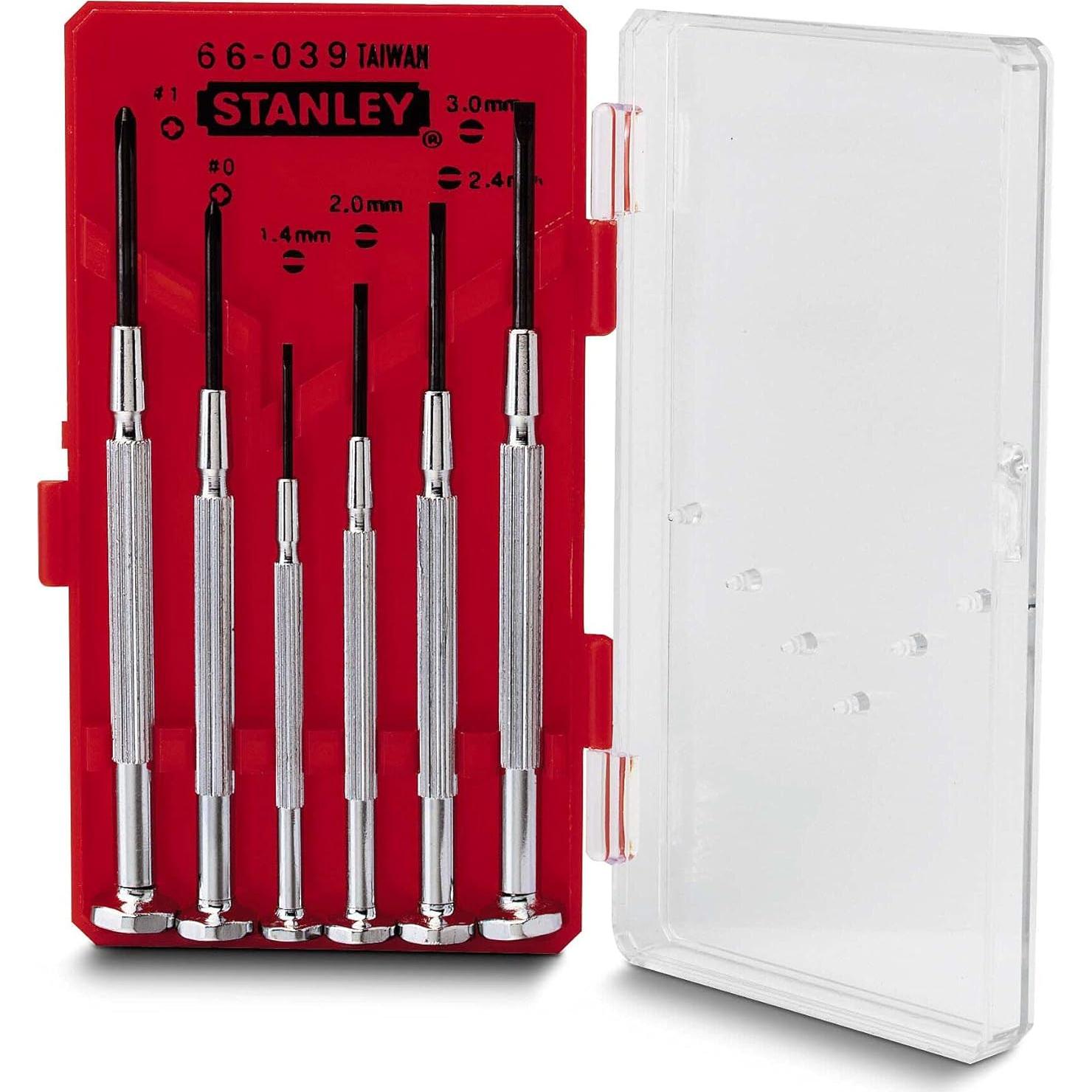Juego de Destornilladores Stanley 6 Piezas con Estuche