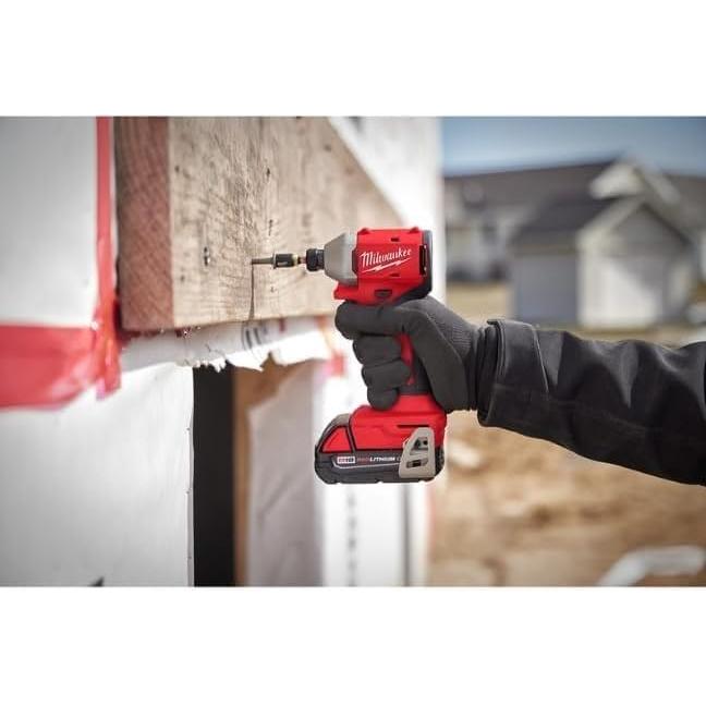 Destornillador de Impacto Milwaukee M18 18V Sin Escobillas 192,78 Nm