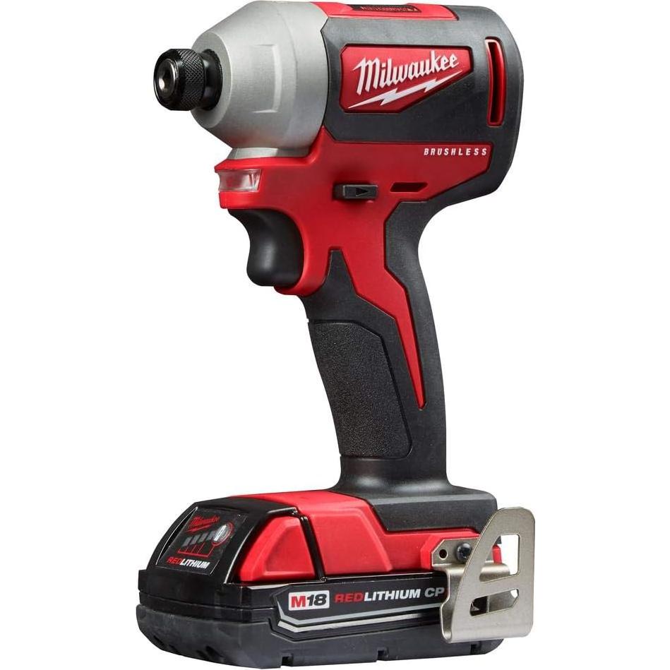 Destornillador de Impacto Milwaukee M18 1/4" Sin Escobillas