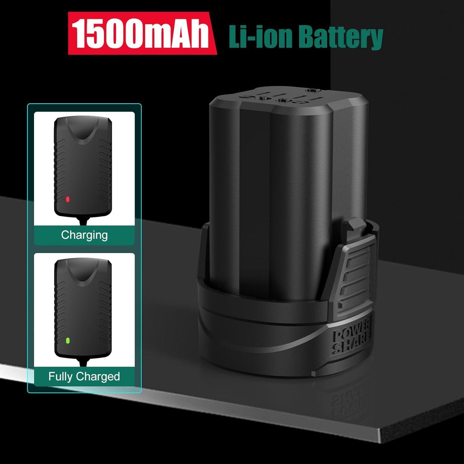 Taladro Inalámbrico HYCHIKA 16.8V Sin Escobillas 410 Nm